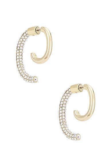 Demarson Luna Earrings in Metallic Gold Product Image