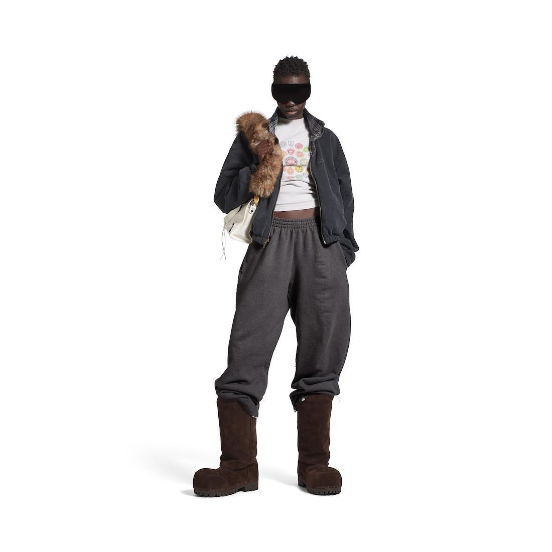 Men's Baggy Pants in Dark Heather Grey Product Image