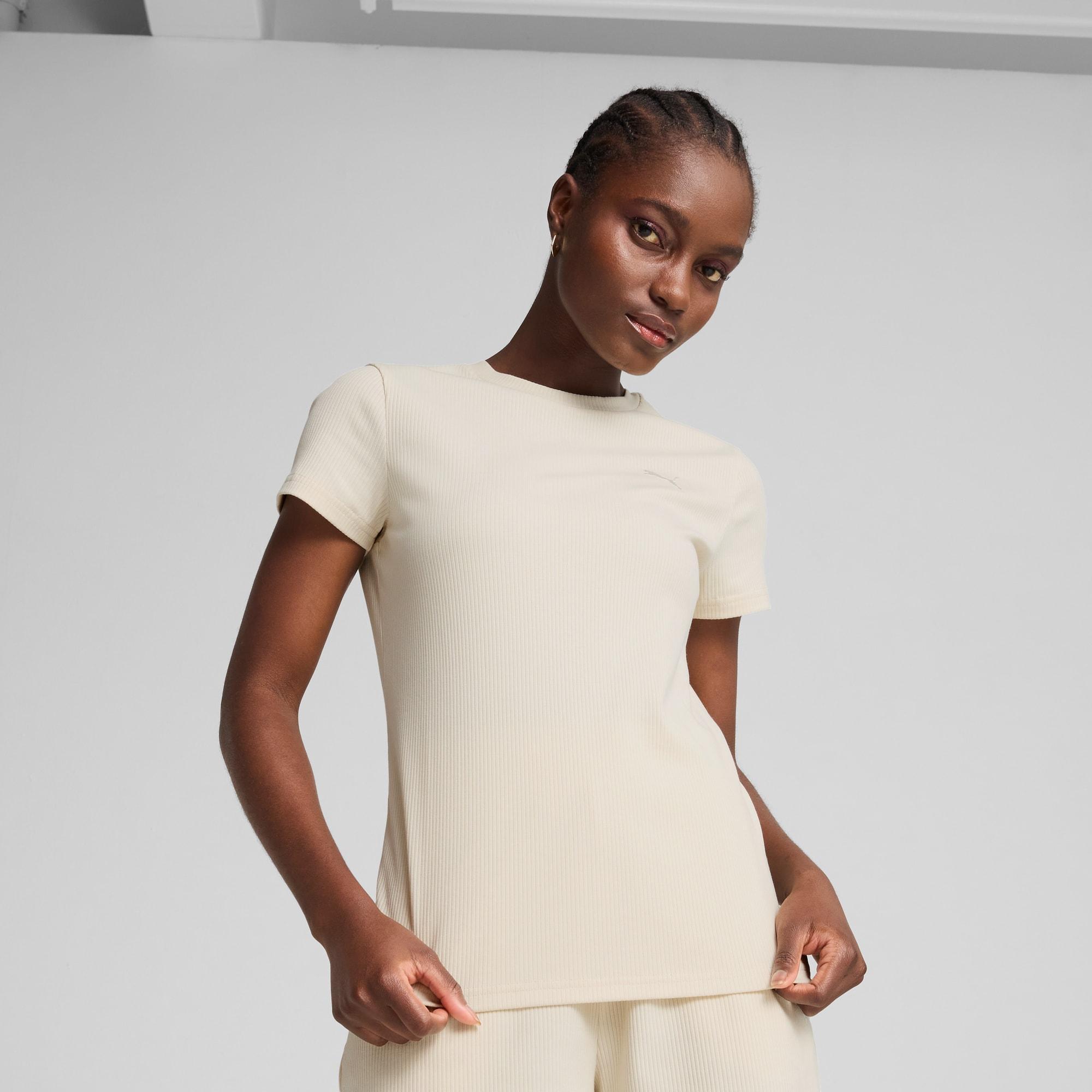 ESS ELEVATED Rib Tee Women Product Image