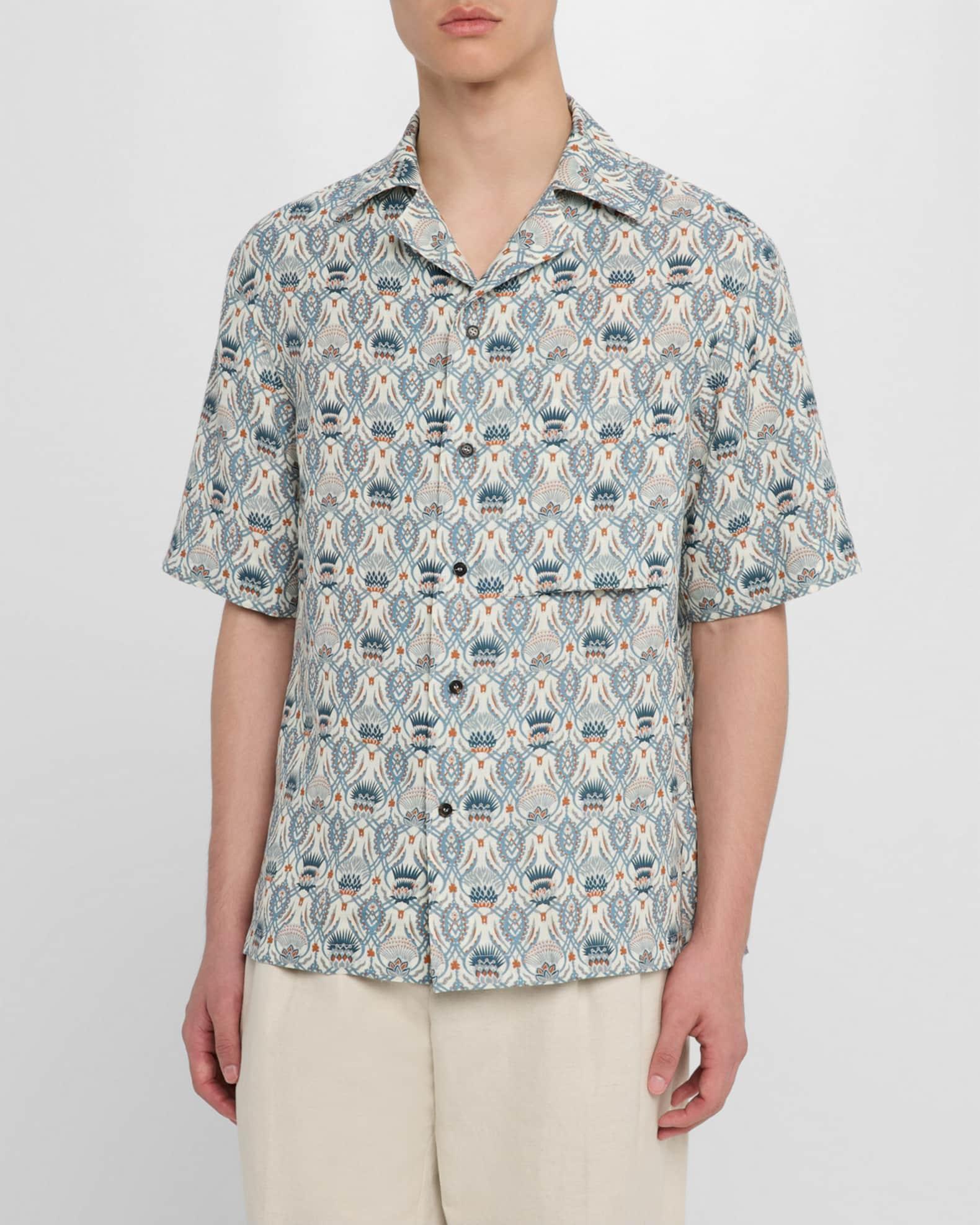 Men's Federico Linen Camp Shirt Product Image