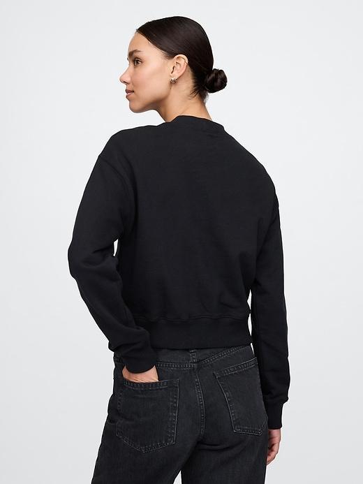 Heavyweight French Terry Cropped Sweatshirt Product Image