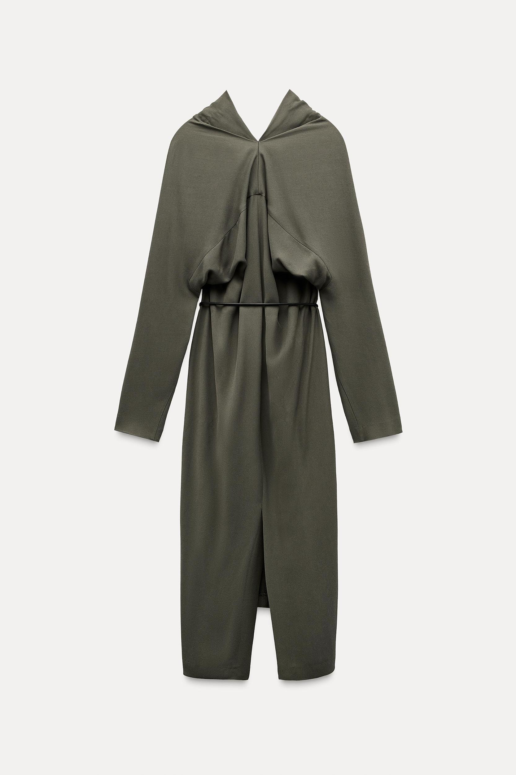 ZW COLLECTION BELTED MIDI DRESS Product Image