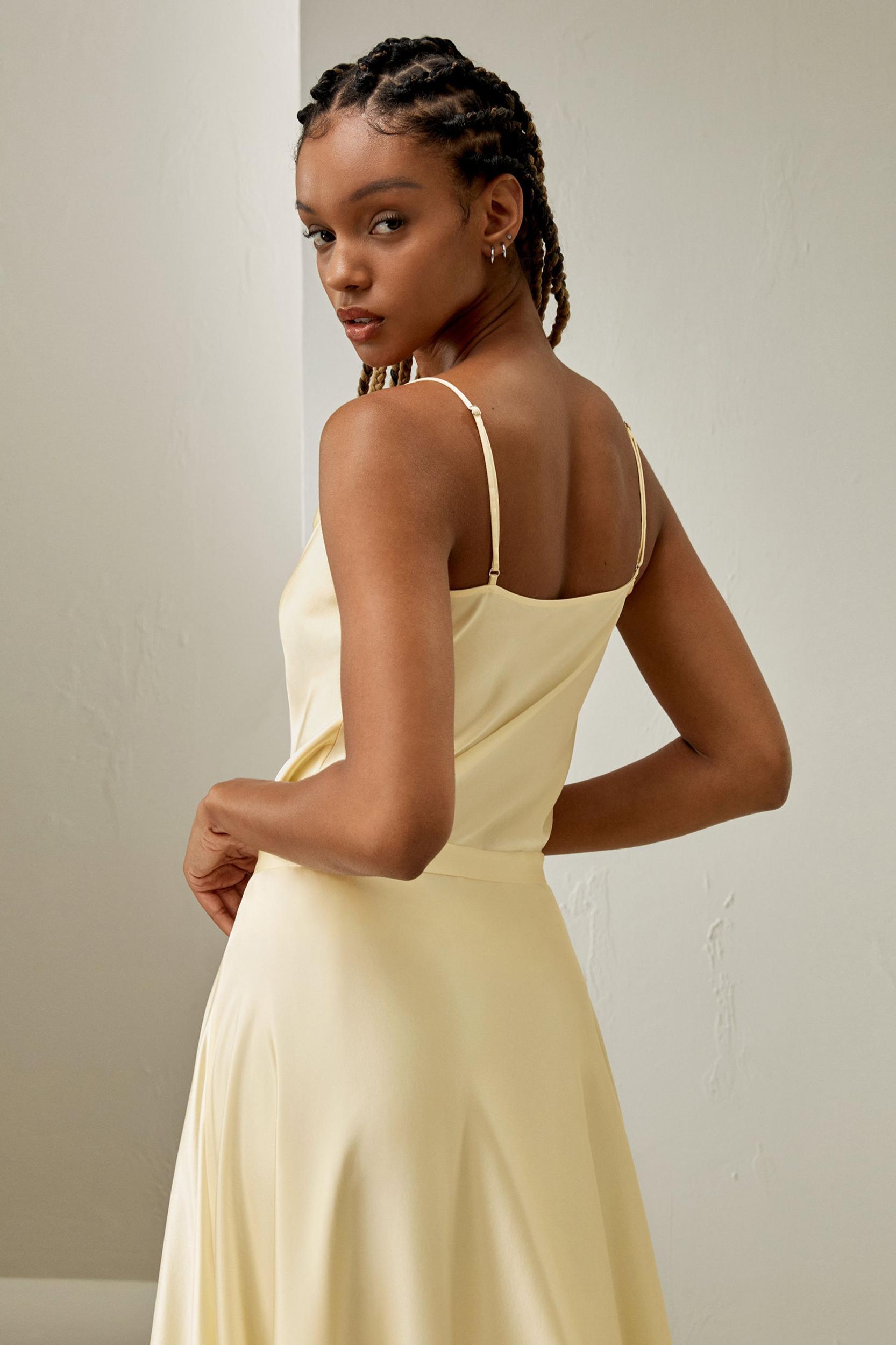 Golden Cocoon Cowl Neck Camisole Product Image