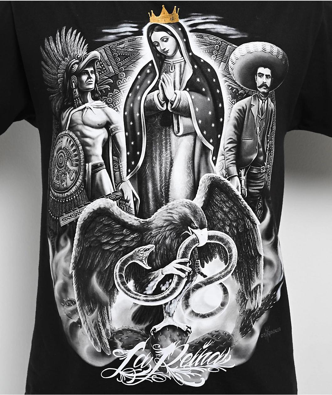 DGA La Reina Black T-Shirt Product Image