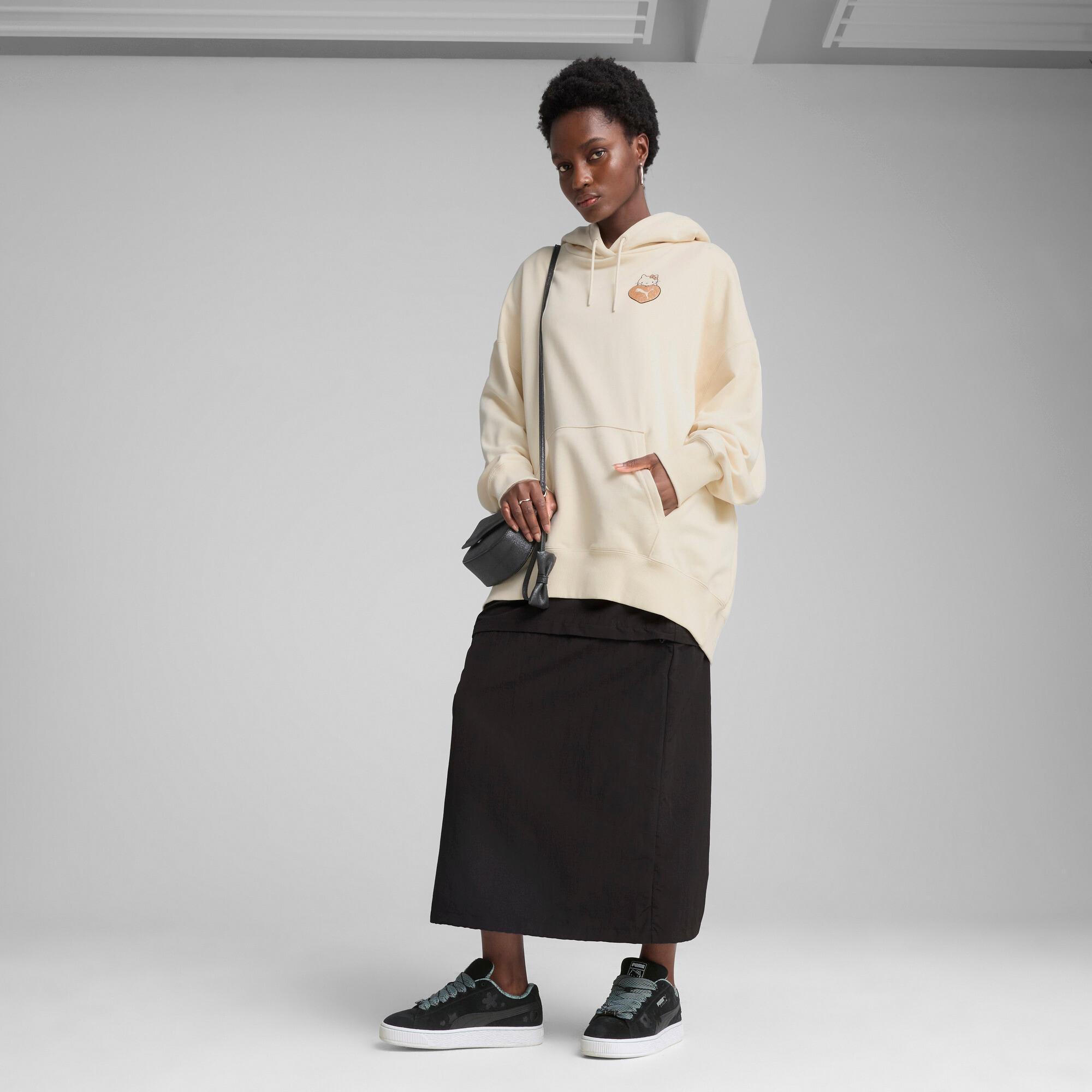 PUMA x HELLO KITTYÂ® AND FRIENDS Women's Graphic Oversized Training Hoodie Product Image