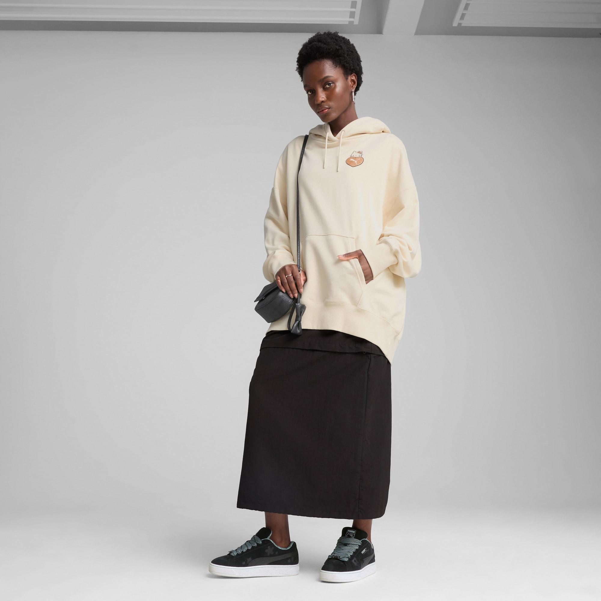 PUMA x HELLO KITTY® AND FRIENDS Women's Graphic Oversized Training Hoodie Product Image