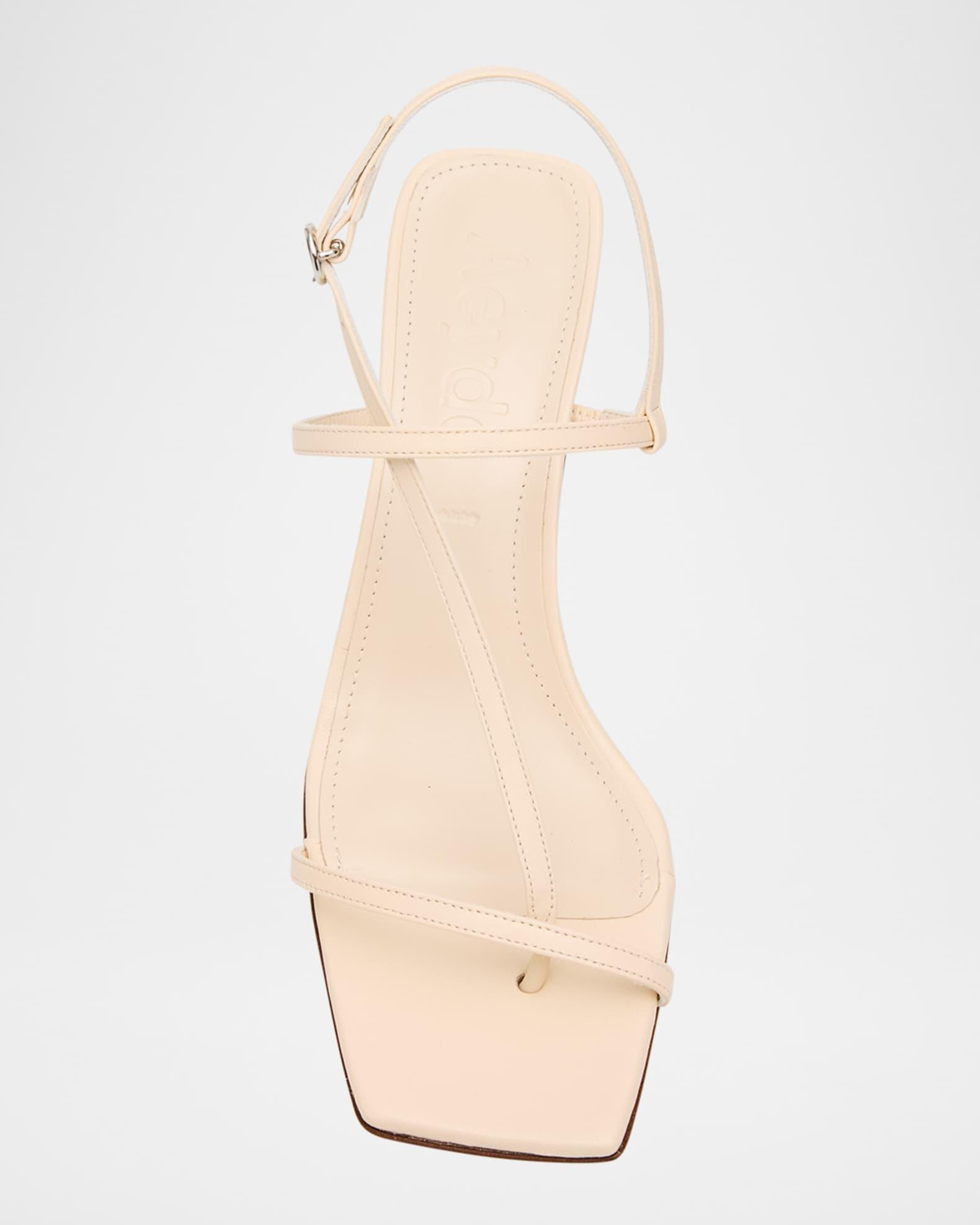 Elise Leather Mule Sandals Product Image