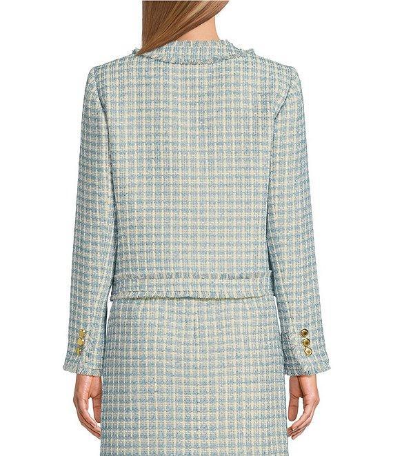 Preston & York Joan Tweed Pencil Lined Skirt Product Image