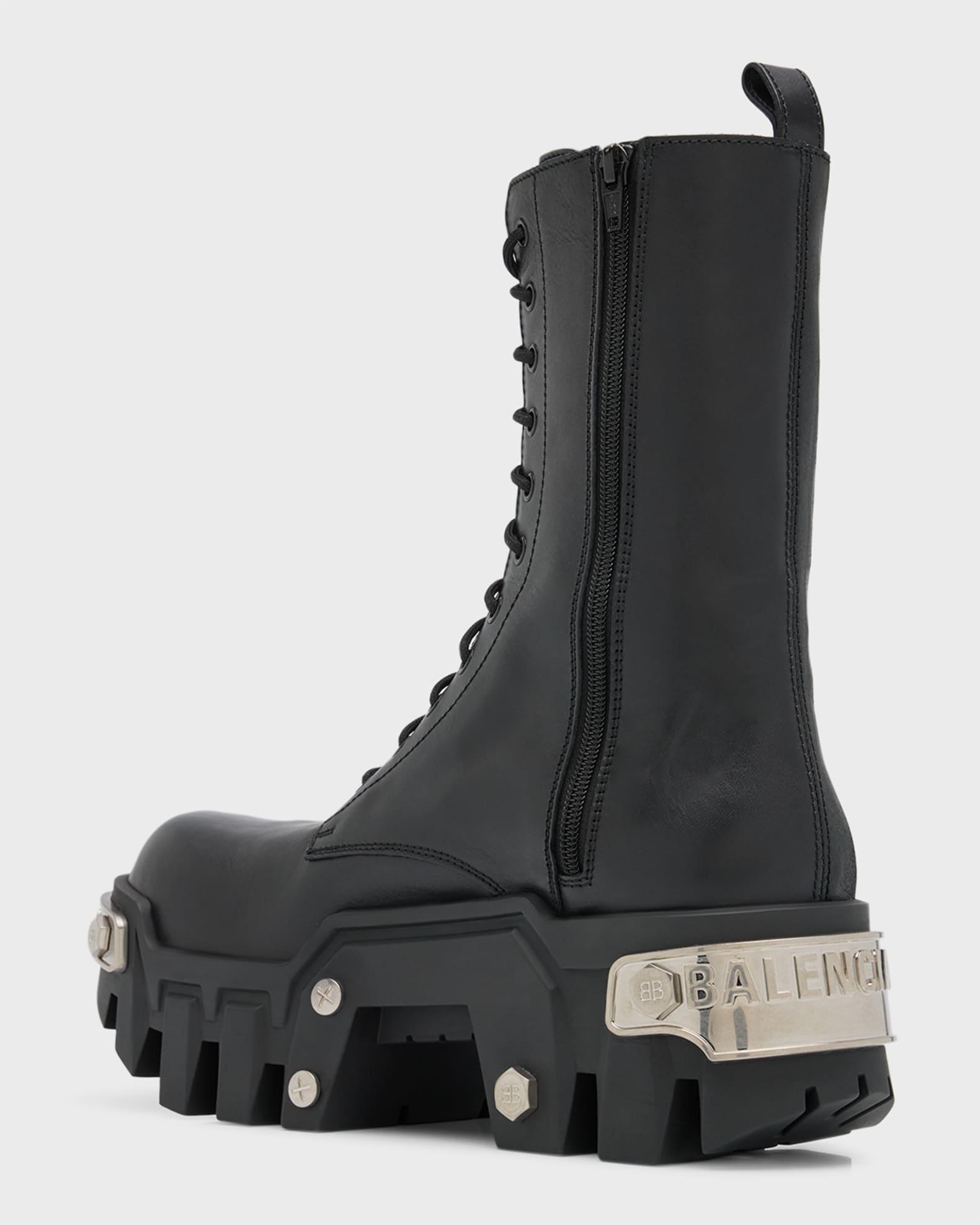 Men's Bulldozer Platform Lace-Up Boots Product Image