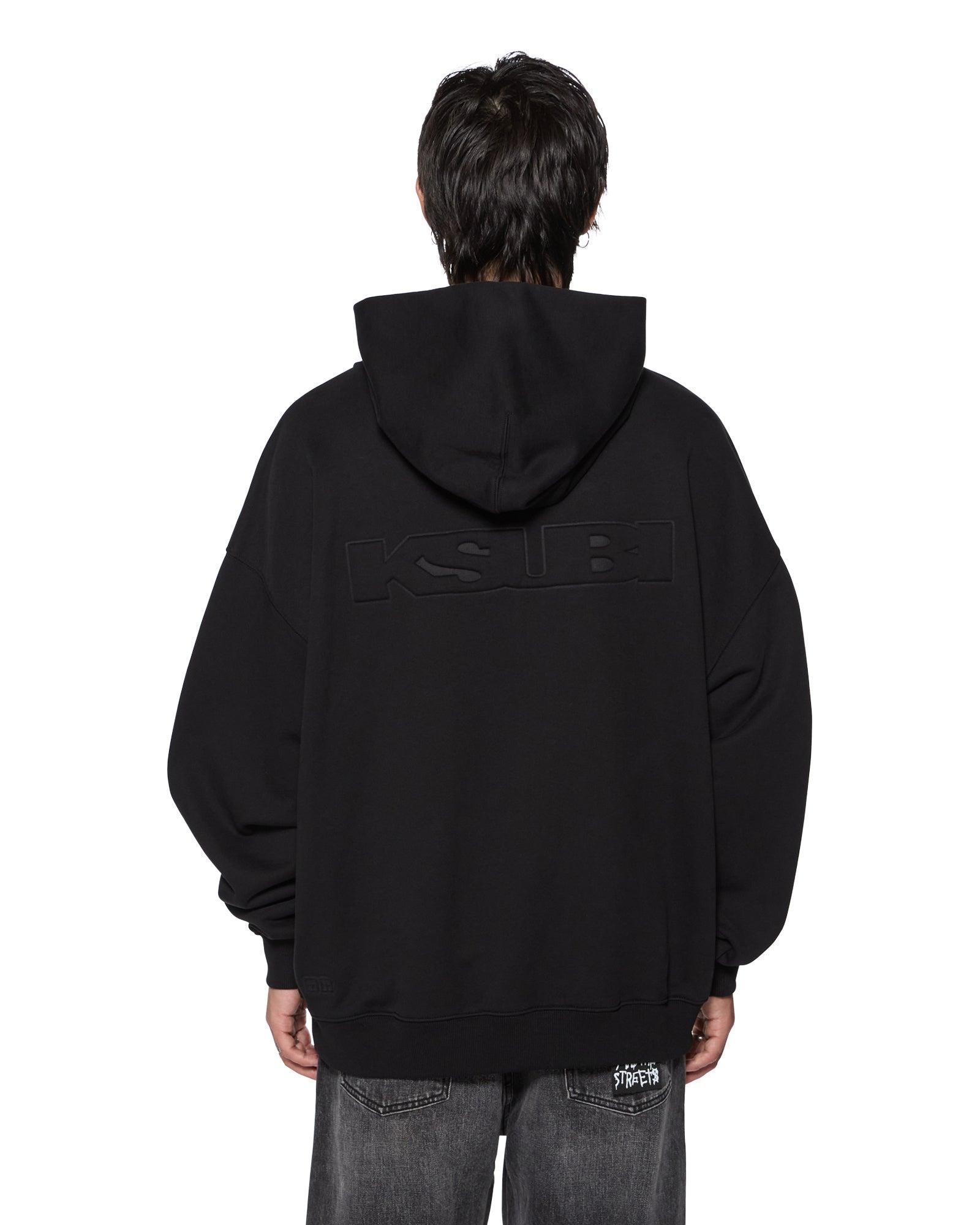 INTRUDER EKCESS HOODIE JET BLACK Male Product Image