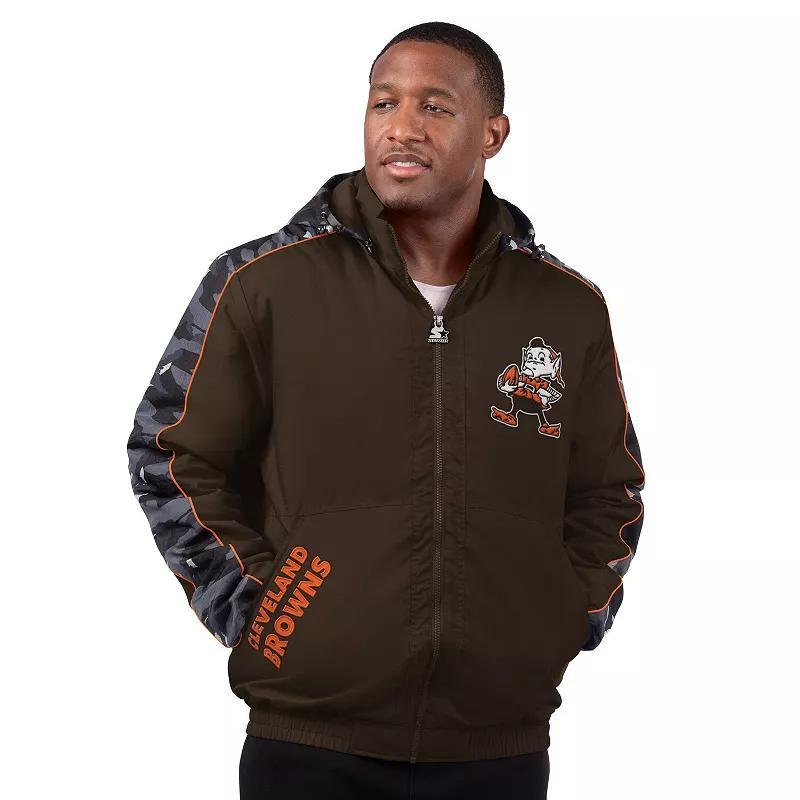 Mens Starter Aqua Miami Dolphins Thursday Night Gridiron Full-Zip Hoodie Jacket Turquoise A Product Image