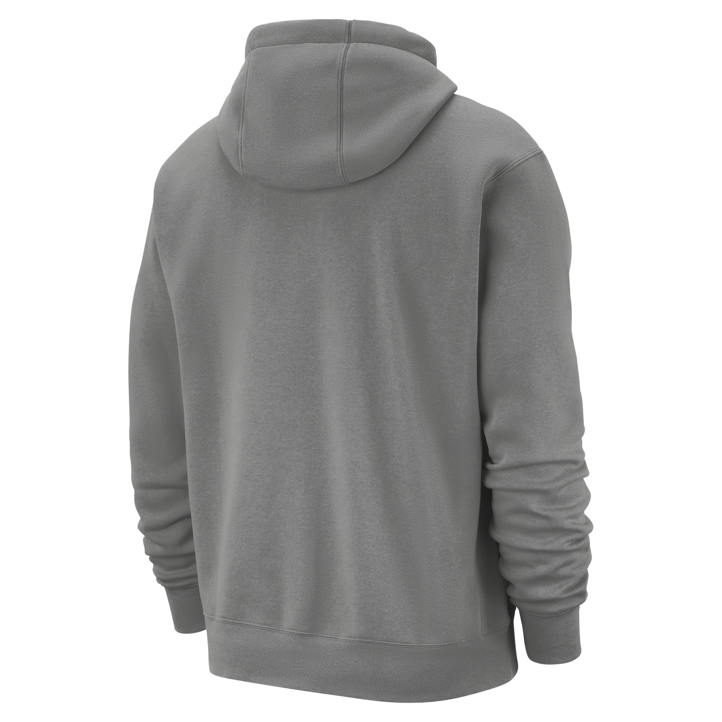 Chicago Bulls Club City Edition Men's Nike NBA Fleece Pullover Hoodie Product Image