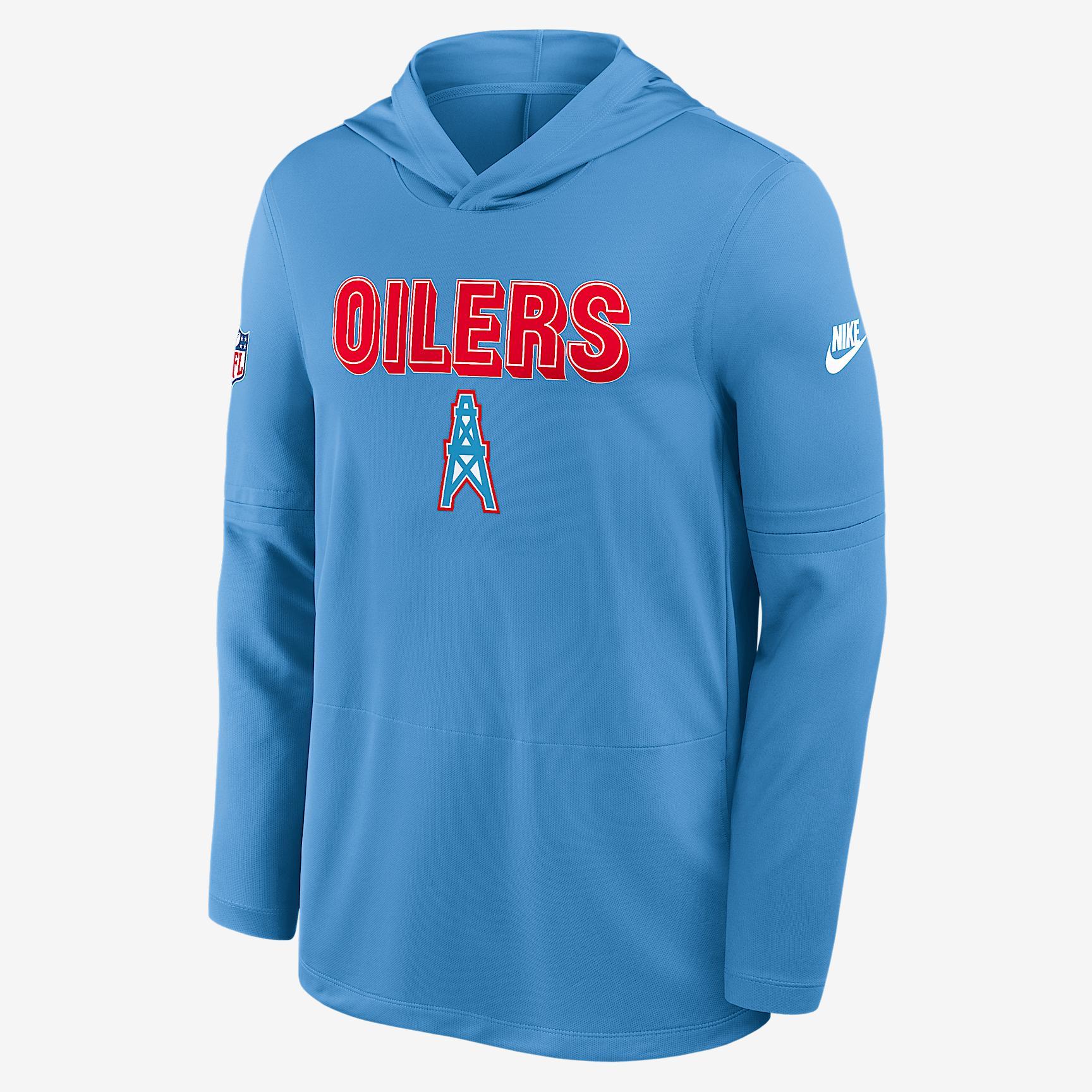 Tennessee Titans Pass Accuracy Nike Men's Dri-FIT NFL Long-Sleeve Hooded Top Product Image