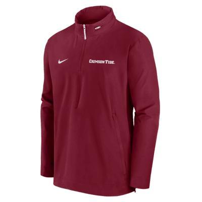 Men's Nike Black Michigan State Spartans Sideline Coaches Quarter-Zip Jacket, Size: Large Product Image