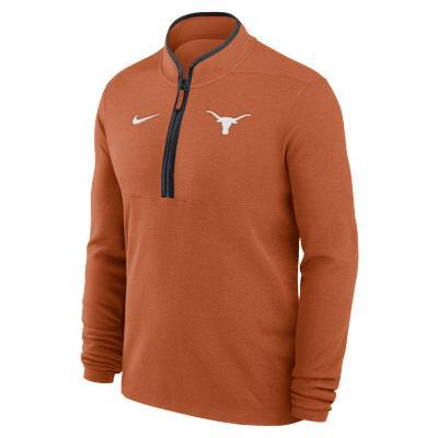 Texas Longhorns Victory Nike Mens Dri-FIT College 1/2-Zip Long-Sleeve Top Product Image