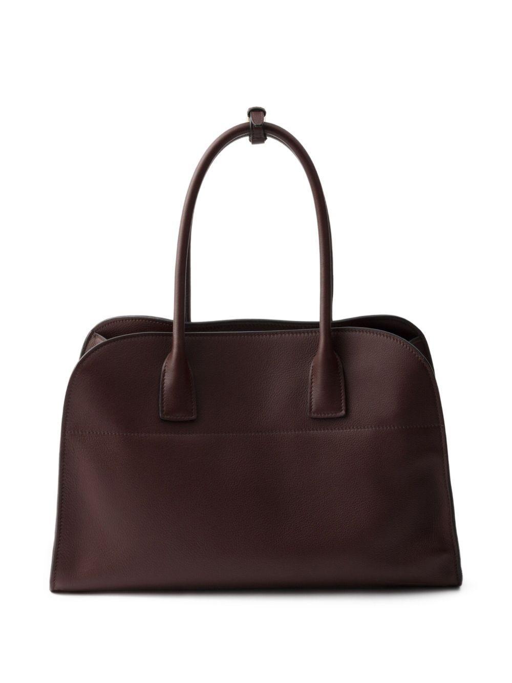 large leather tote bag Product Image