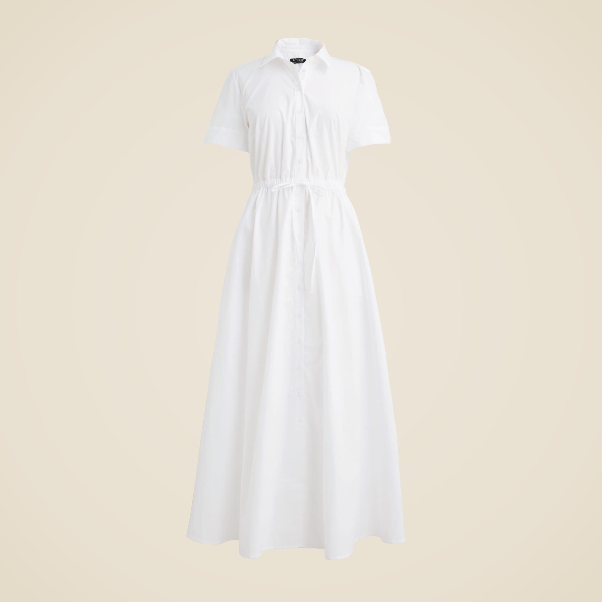 Tall Cerise shirt-dress in cotton poplin Product Image