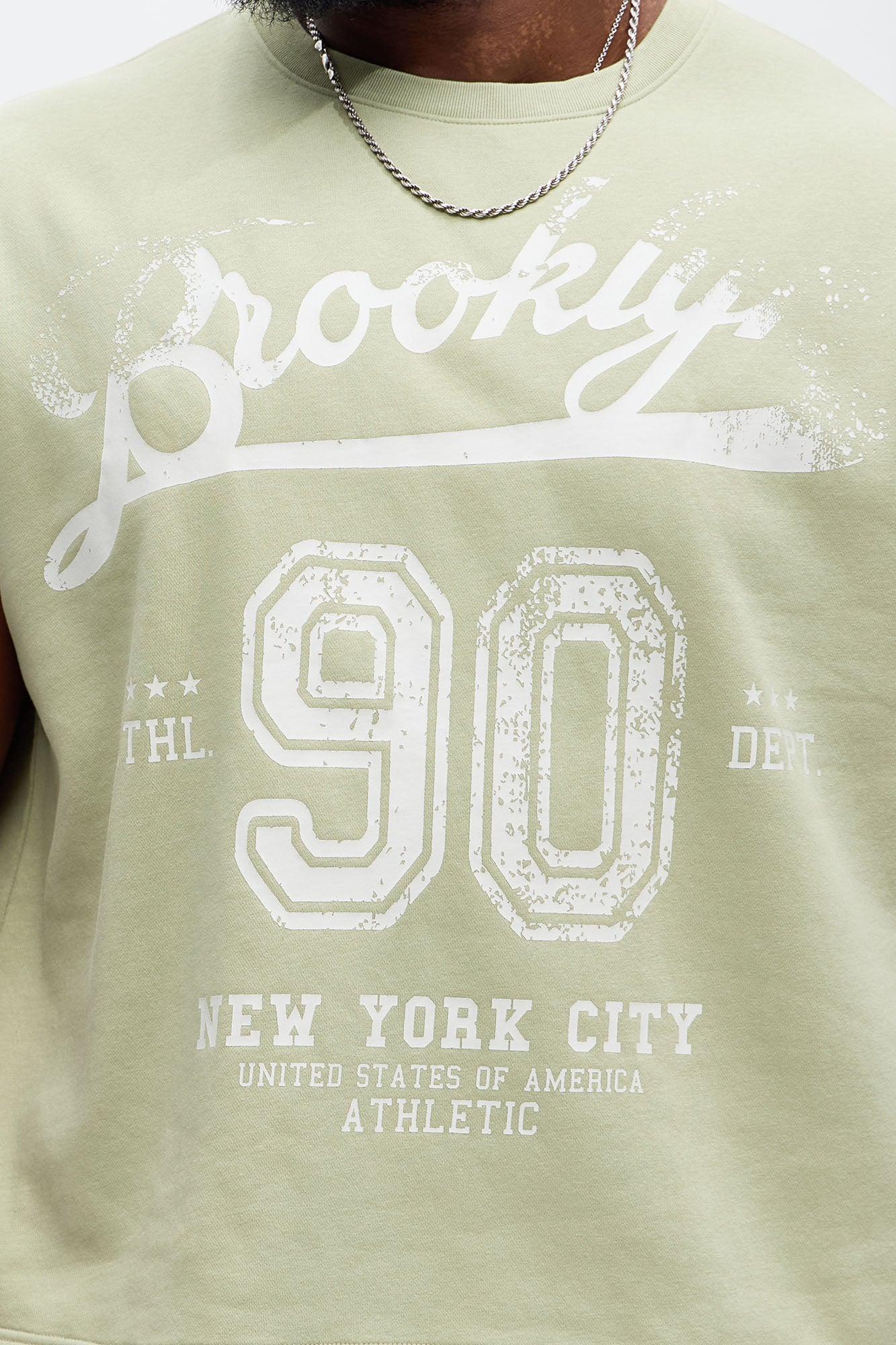90s Muscle Tee - Green Product Image