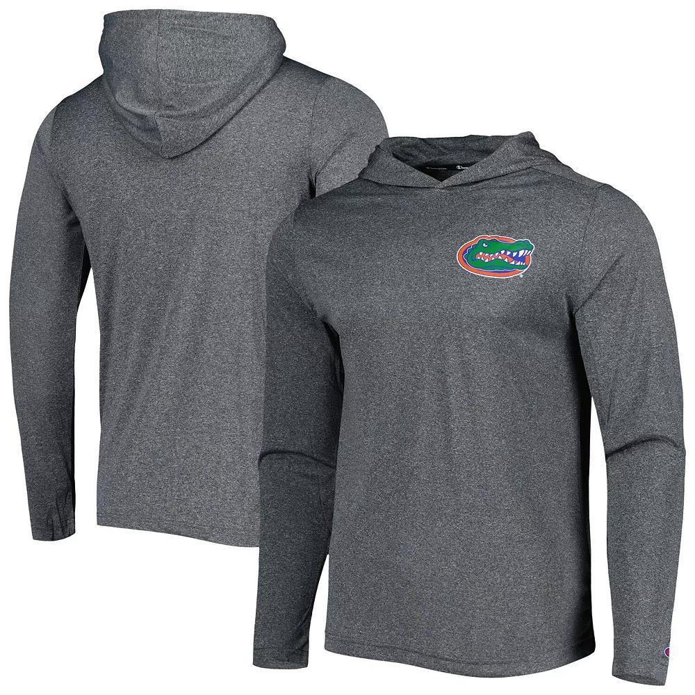 Mens Champion Gray Florida Gators Hoodie Long Sleeve T-Shirt Product Image
