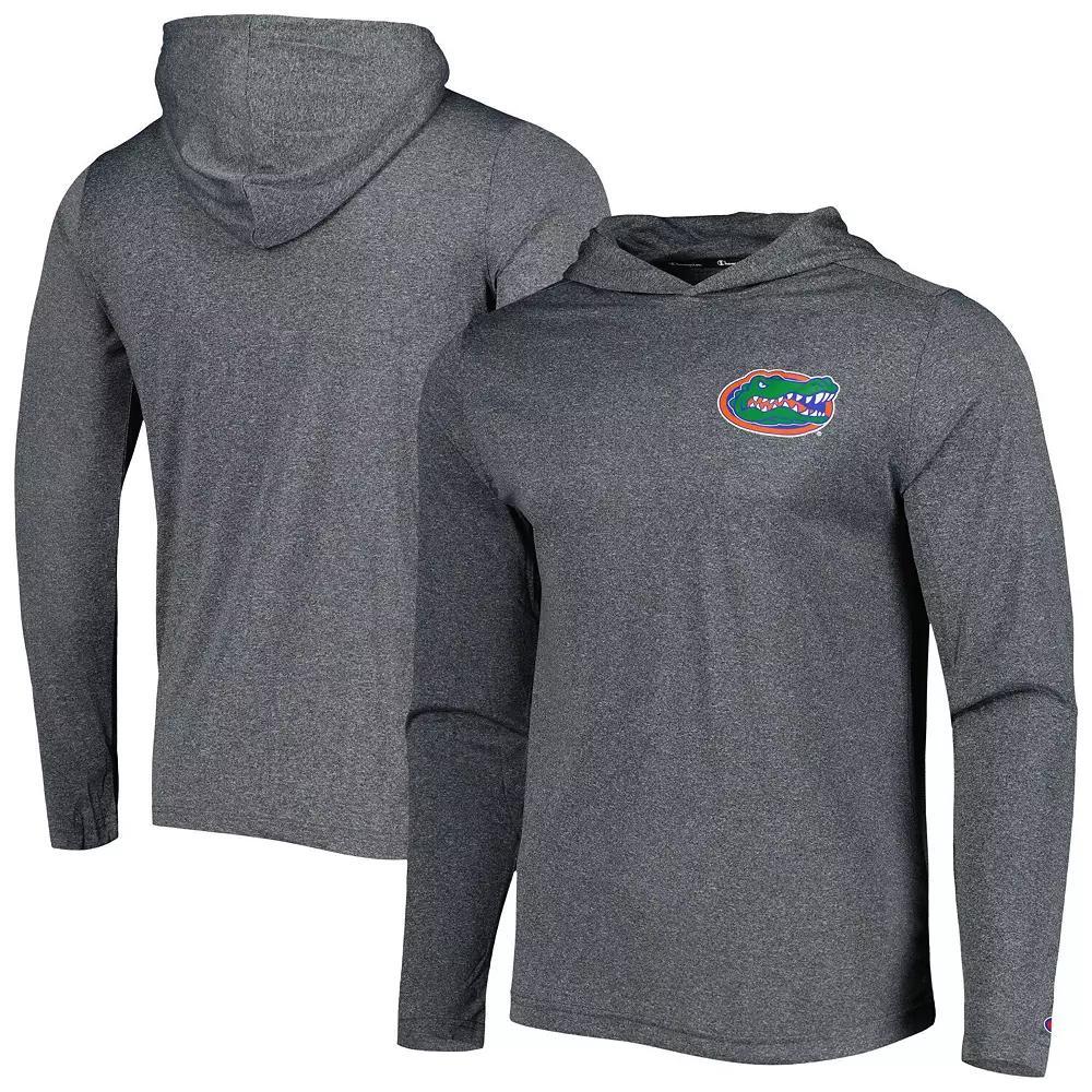 Mens Champion Gray Florida Gators Hoodie Long Sleeve T-Shirt Product Image