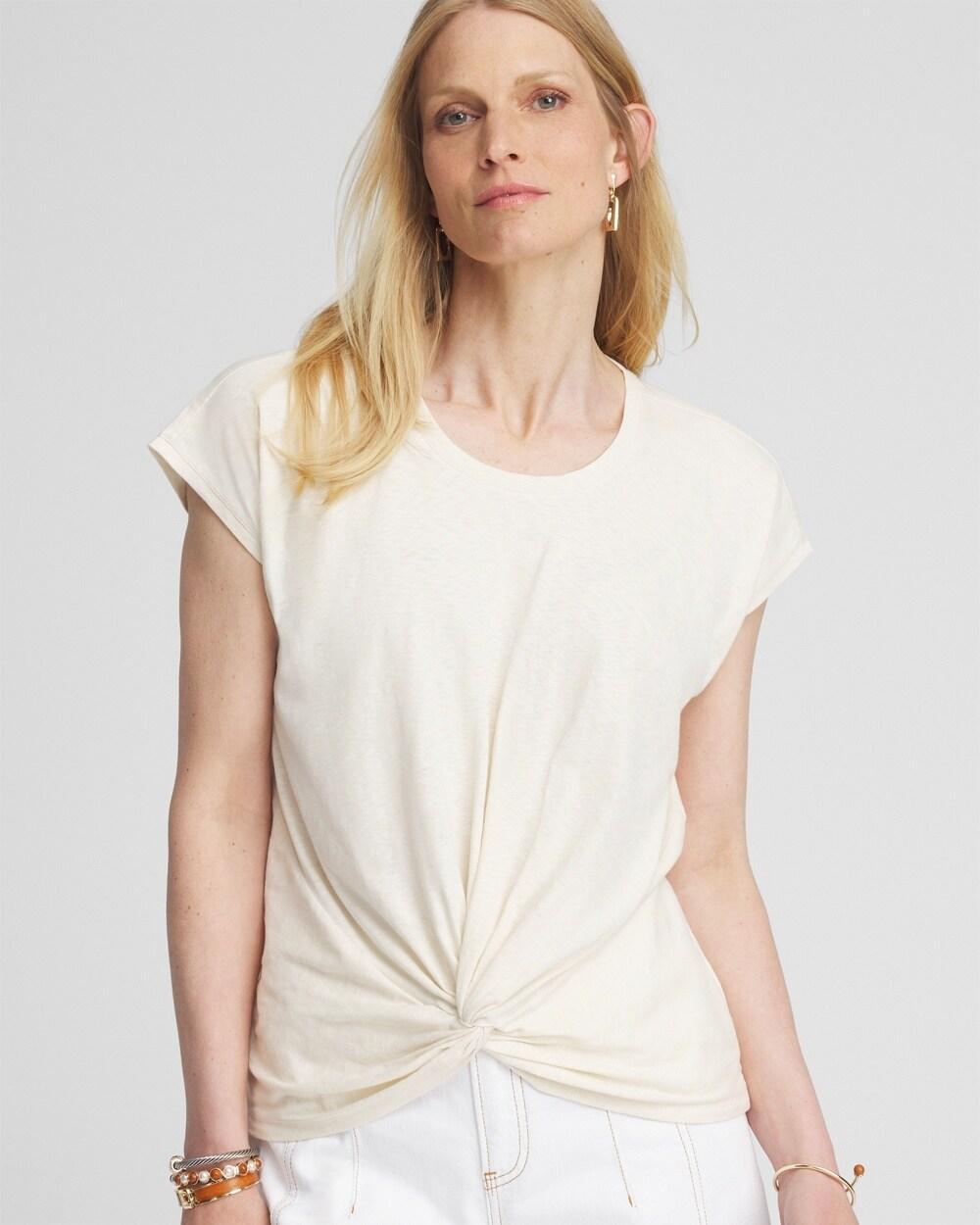 V-neck Sweater Tank Product Image