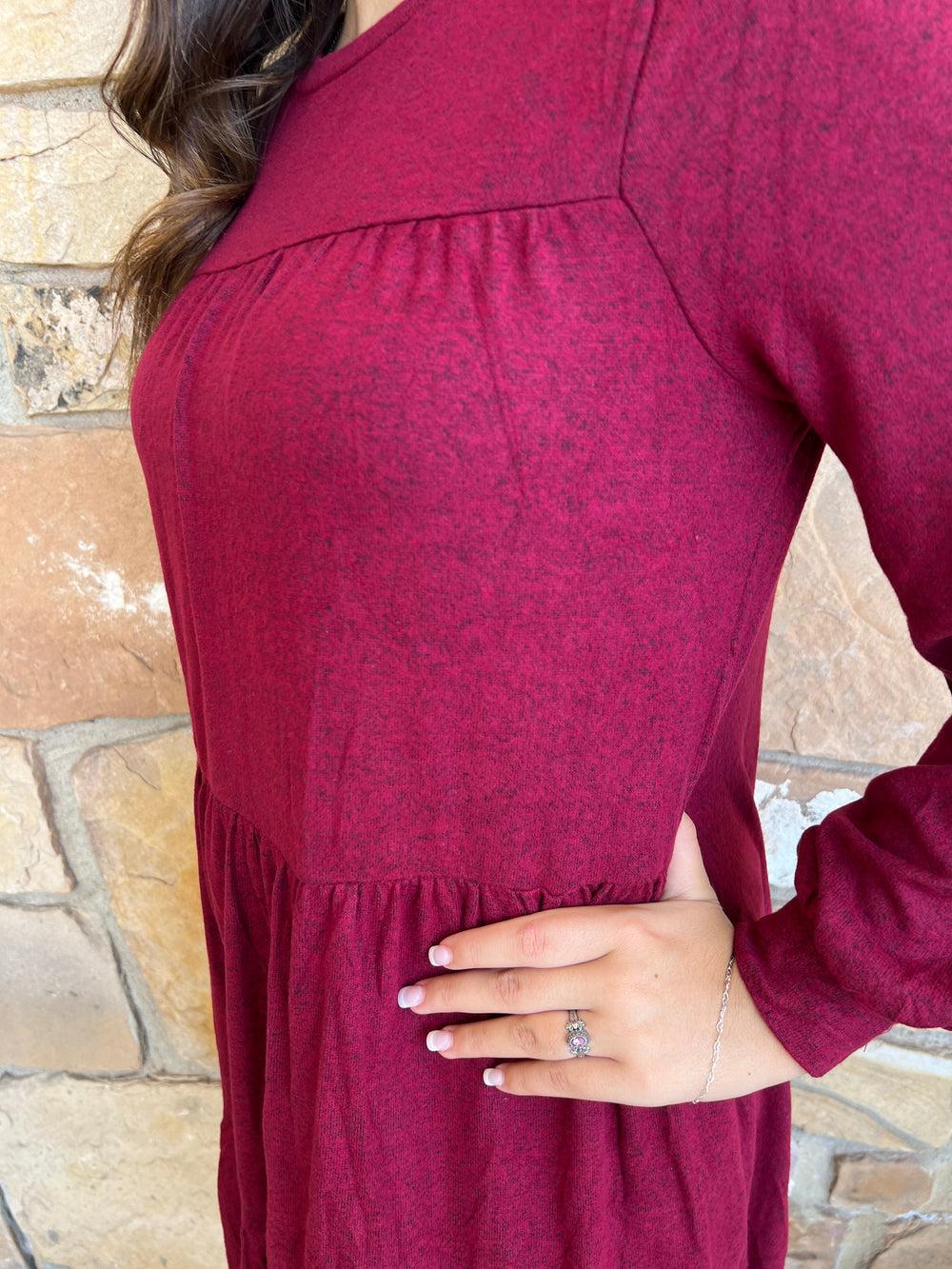 Still Be Here Layered Dress - 4 Colors Product Image