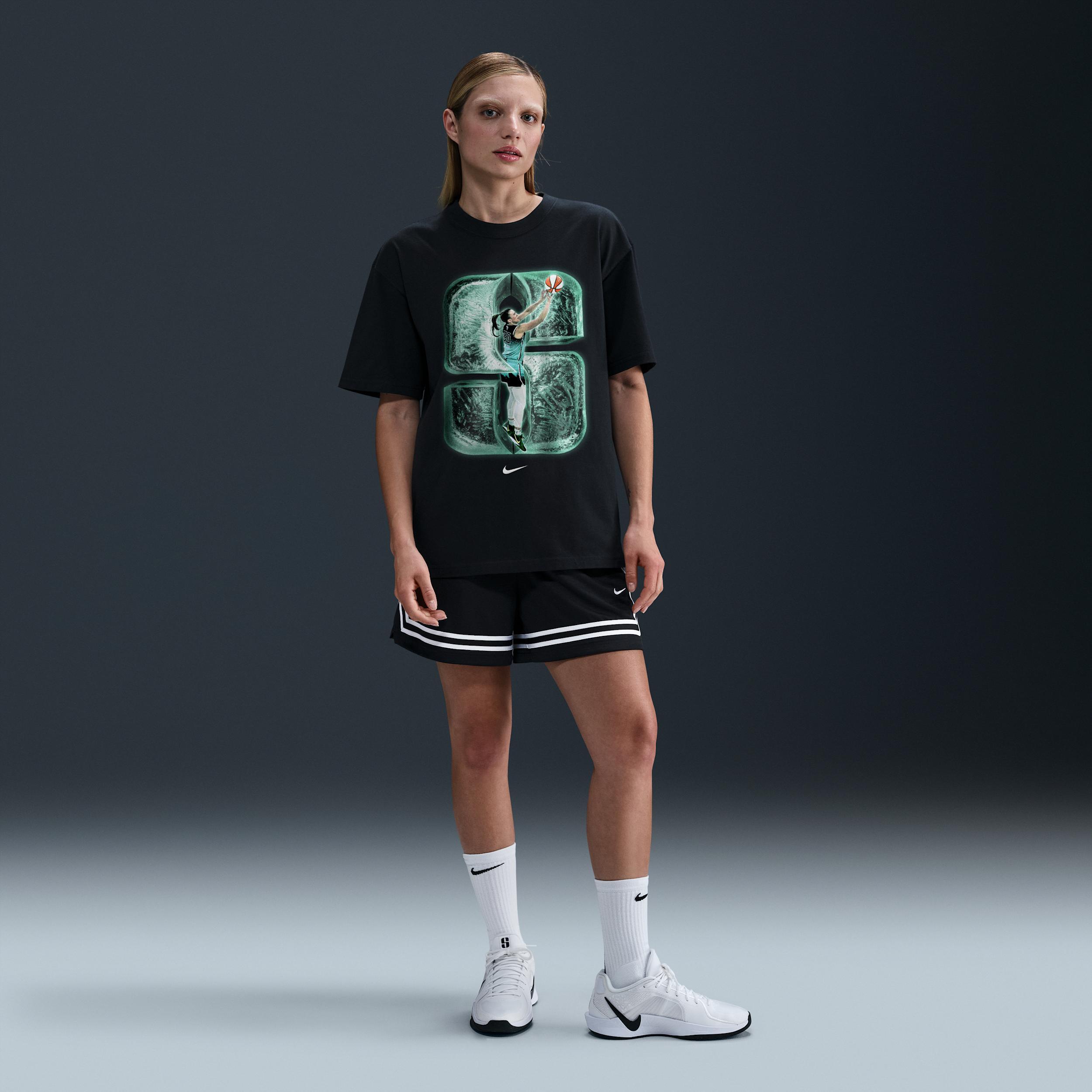 Sabrina Ionescu "So Win" Adult Nike Men's Basketball T-Shirt Product Image