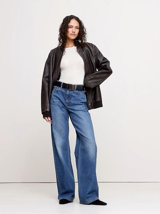The Icon Classic Wide-Leg Jean Product Image