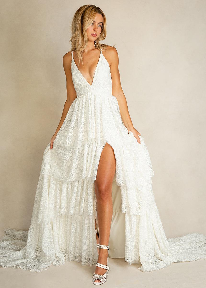 Cordelia Bridal Gown in Lily Female Product Image