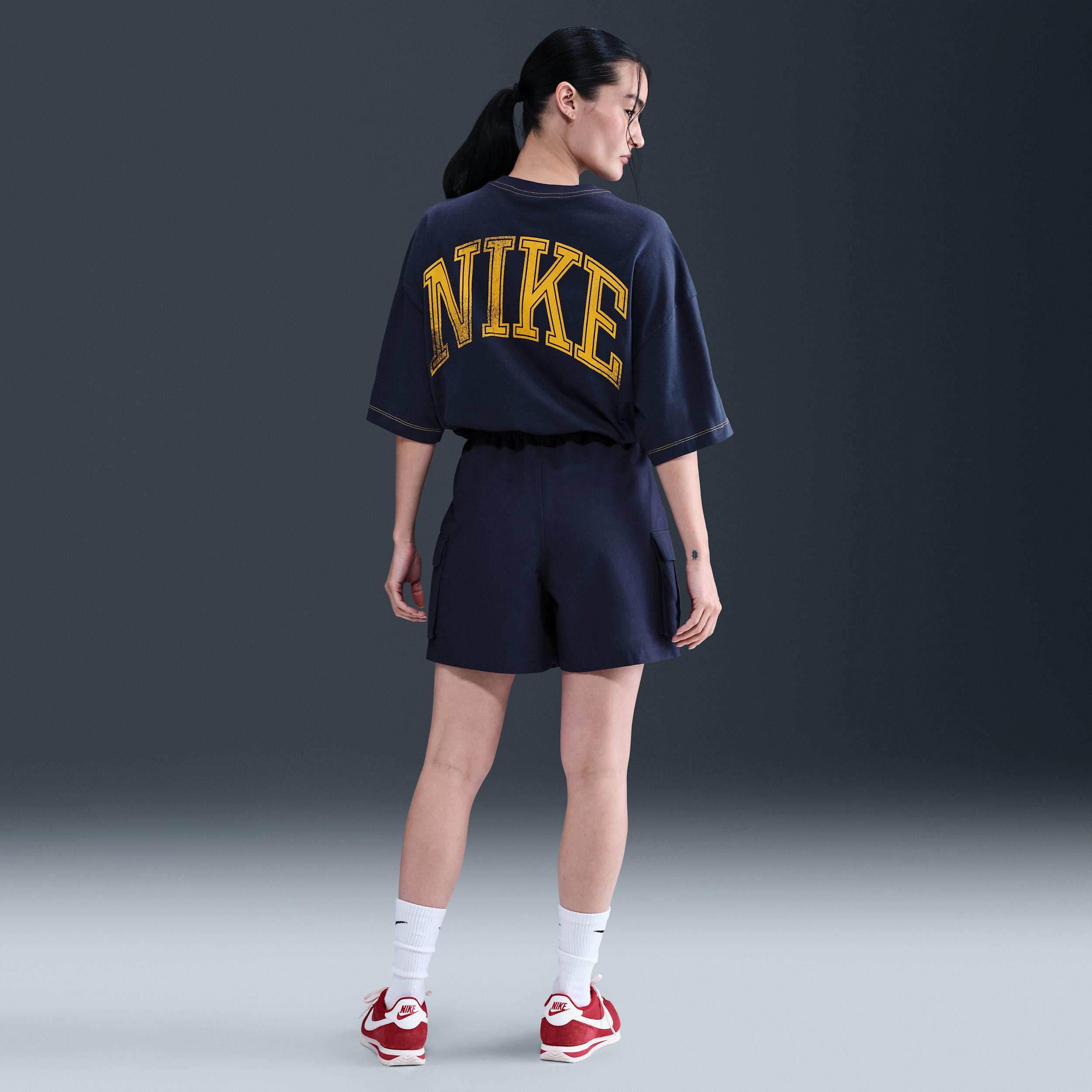 Women's Nike Sportswear Mid-Rise Loose 5" Cargo Shorts Product Image
