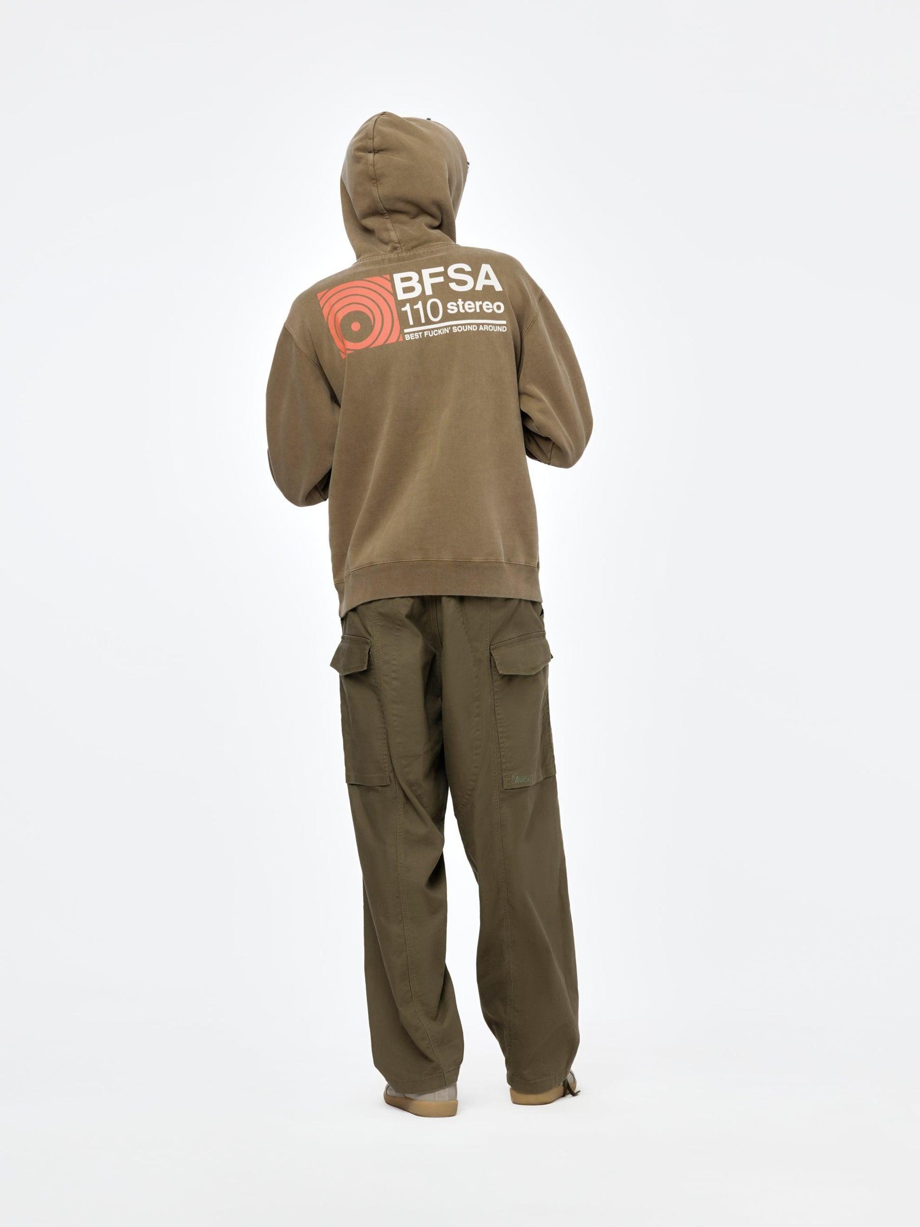 110 Stereo Hoodie (Dark Earth) Product Image