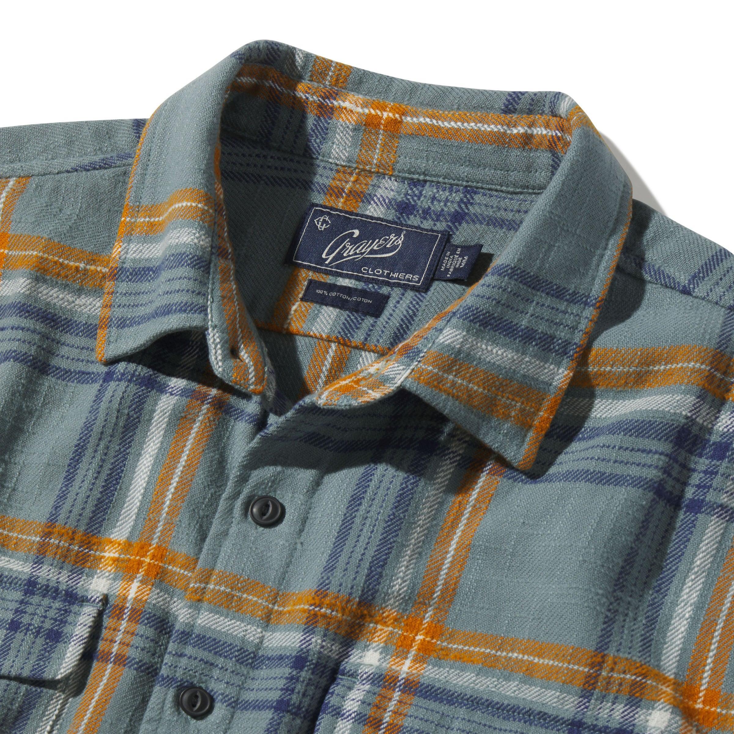 Vintage Slub Twill Shirt SMP - Blue Lead Buckthorn (Final Sale)* Product Image