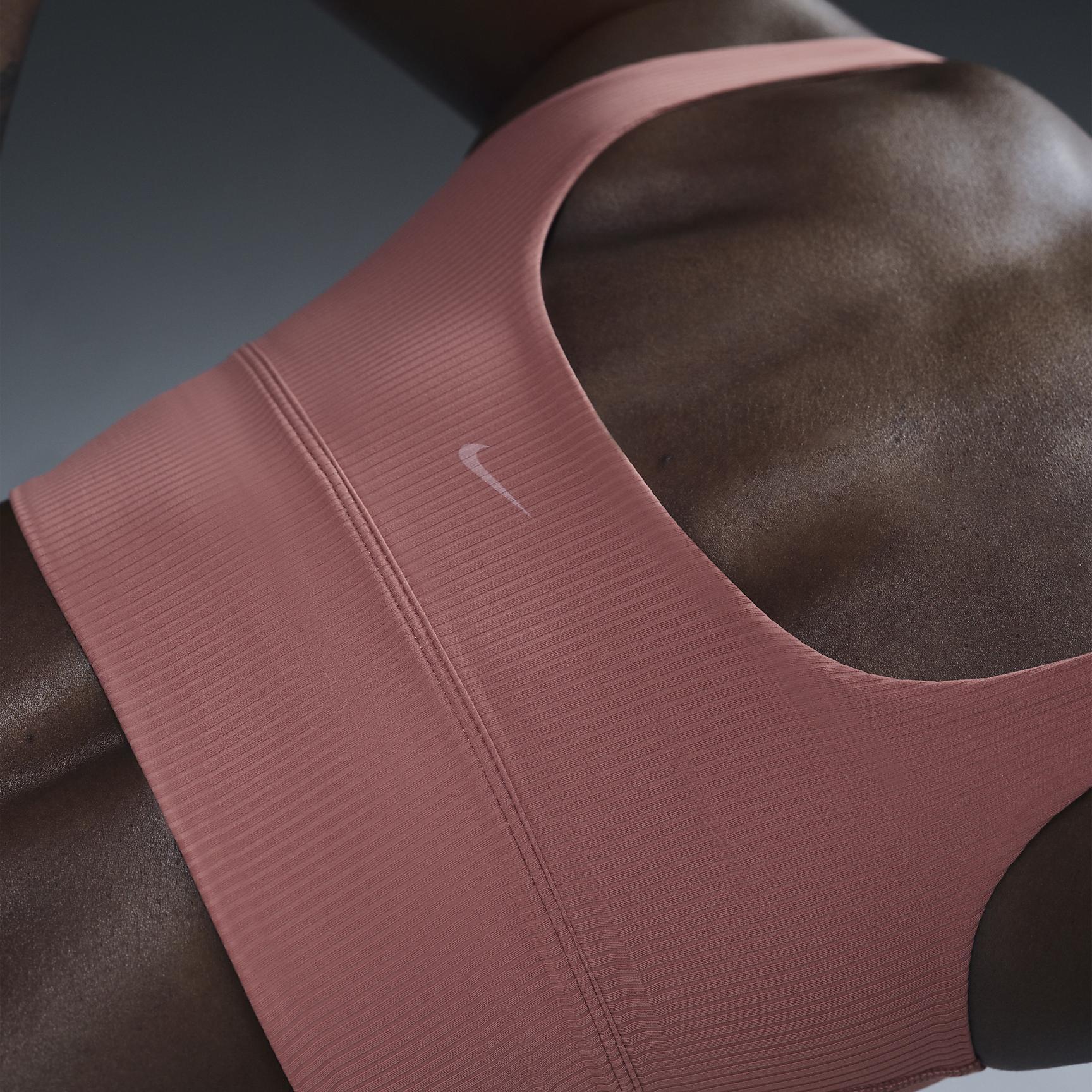 Nike Zenvy Rib Women's Light-Support Padded Longline Sports Bra Product Image