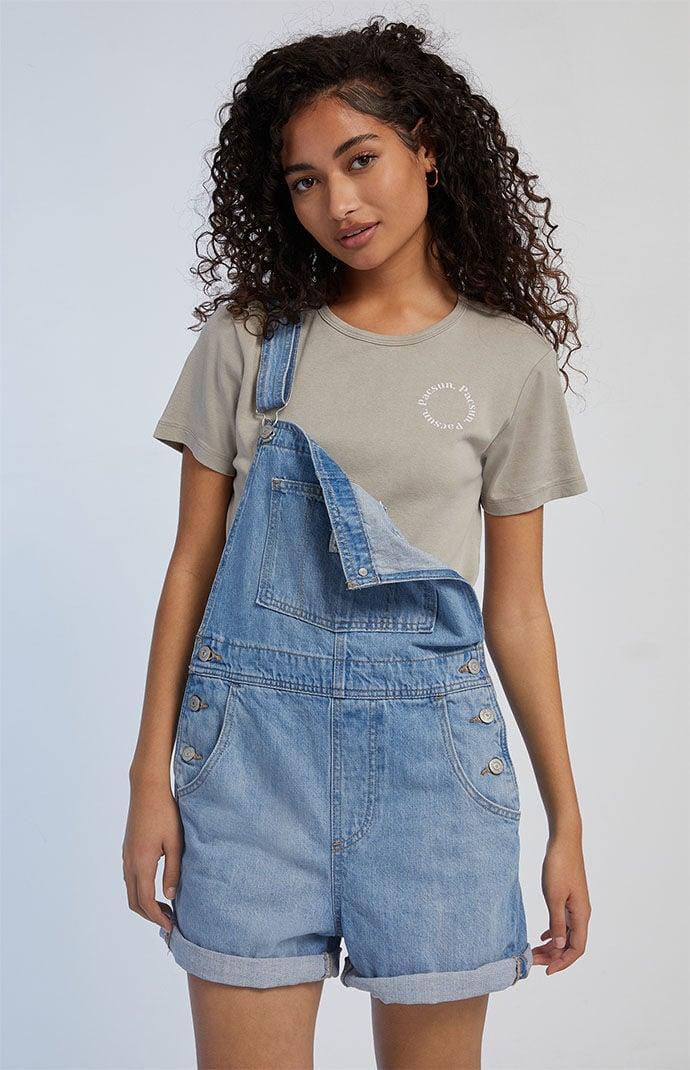 Women's Levi's® Vintage Jean Shortalls, Size: Medium, In The Field Product Image
