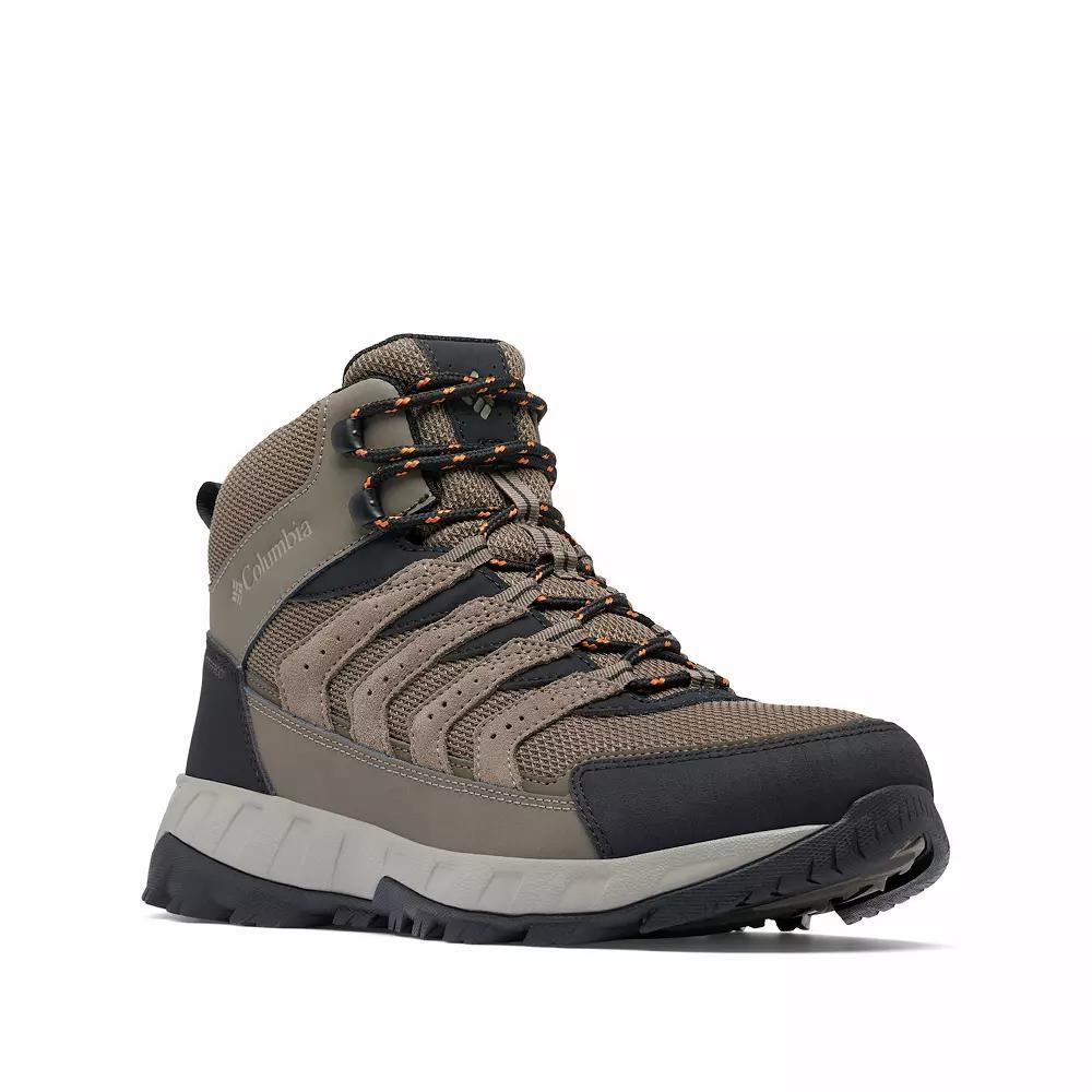 Columbia Strata Men's Waterproof Hiking Boots, Size: 11.5 Wide, Black Elk Product Image