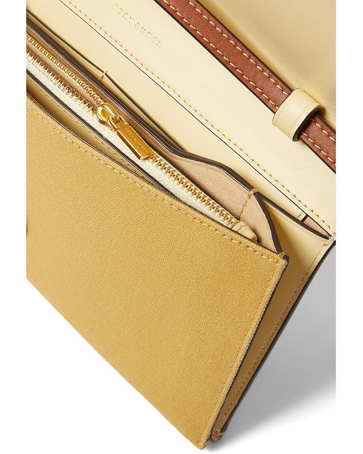 Tory Burch McGraw Canvas Panel Wallet Crossbody Product Image