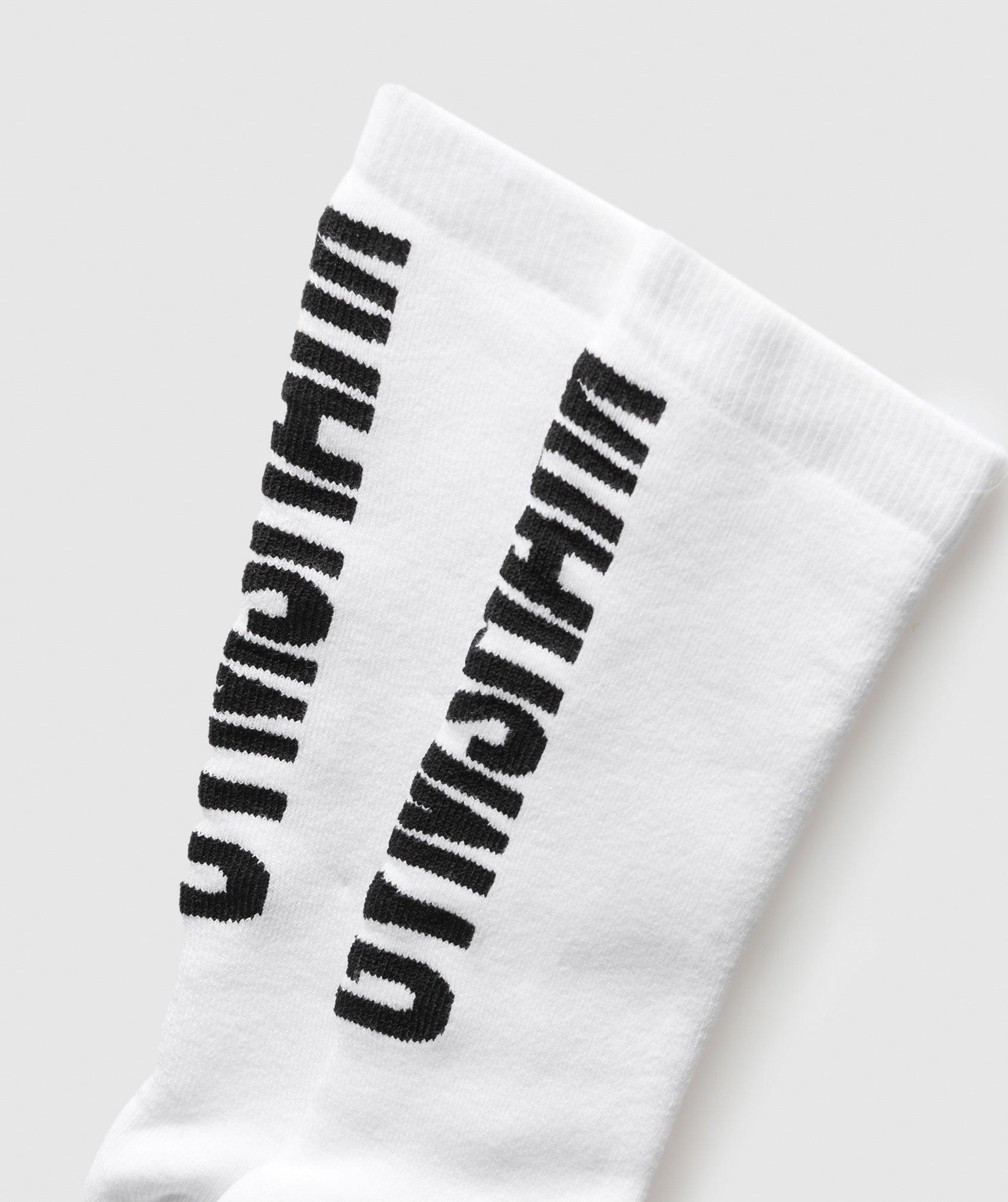 Plush Wordmark Crew Sock Product Image