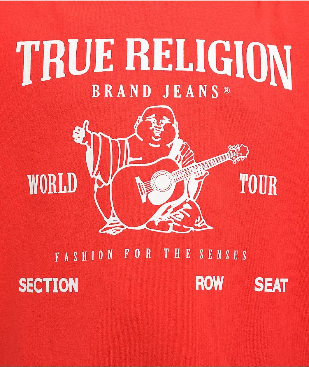 True Religion SRS Red T-Shirt Product Image