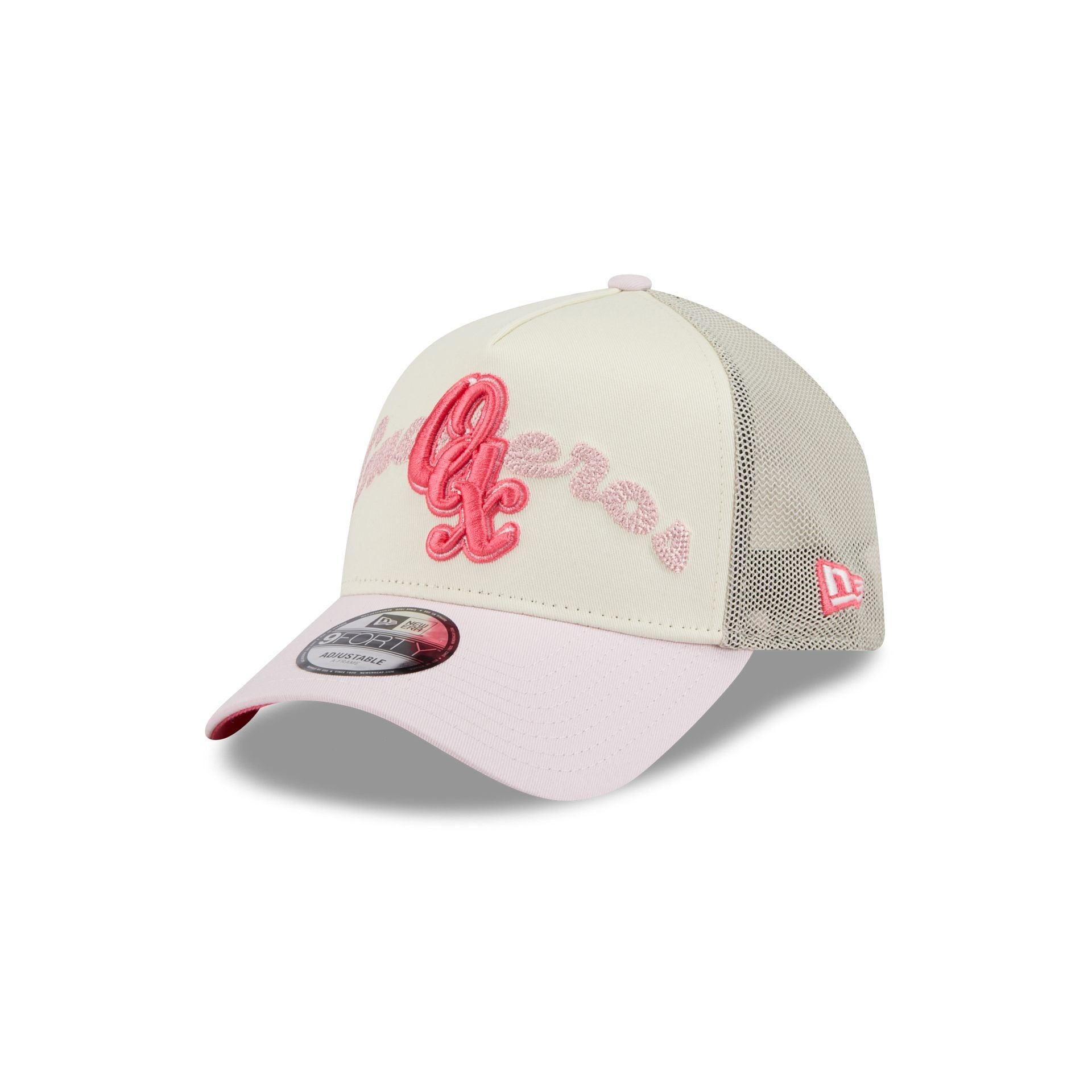 Guerreros de Oaxaca Stacked Wordmark 9FORTY A-Frame Snapback Hat Male Product Image