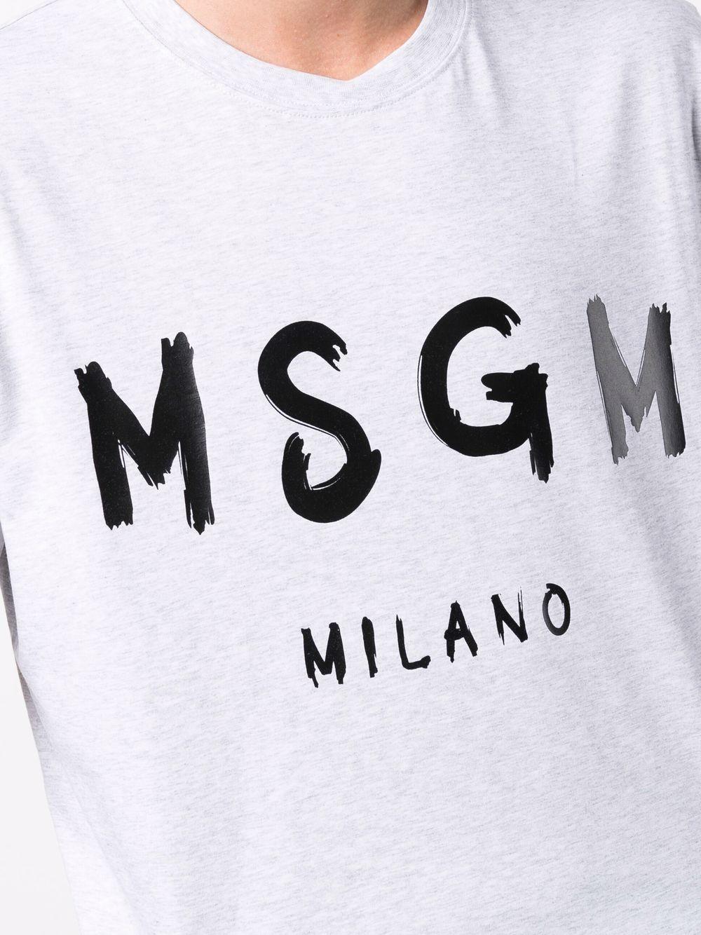 logo-print cotton T-shirt Product Image