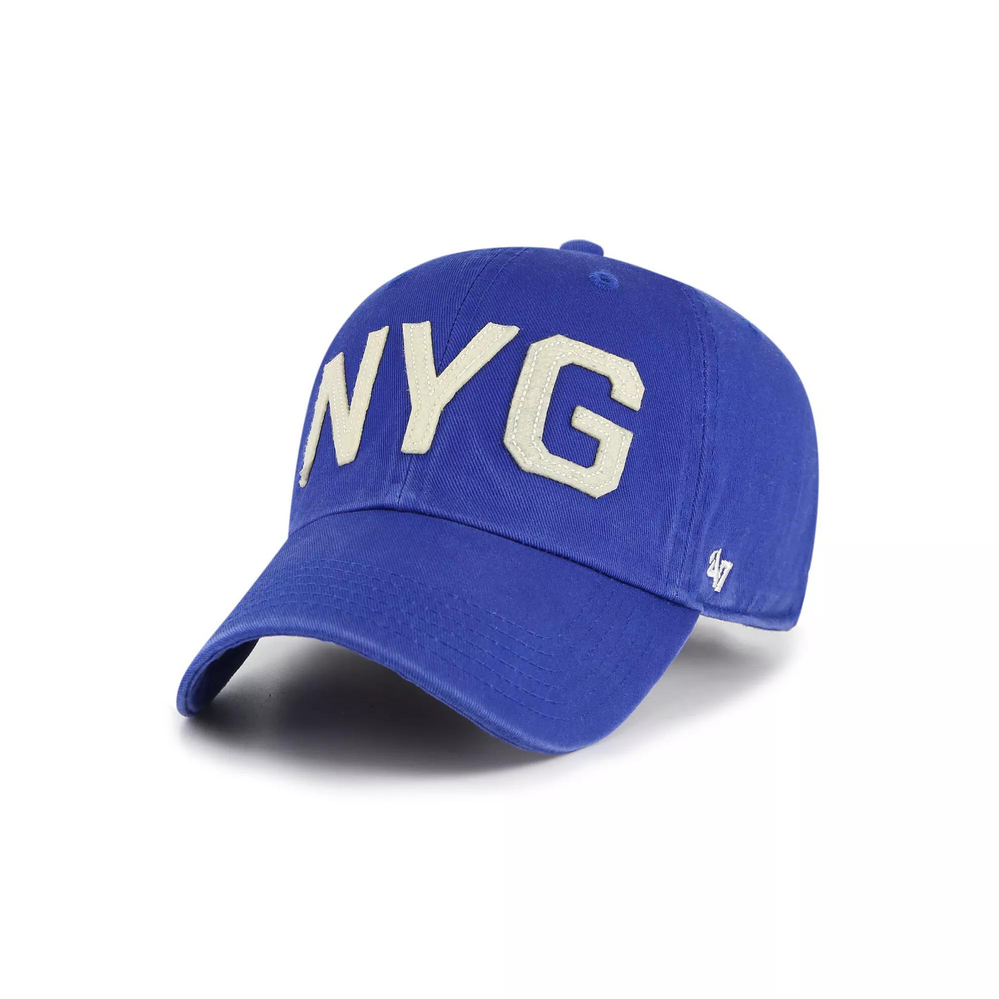 Womens 47 Royal New York Giants Finley Clean Up Adjustable Hat Product Image