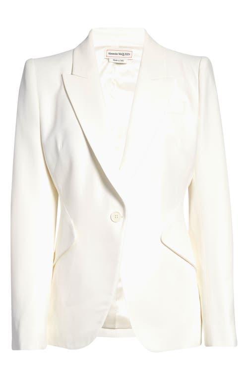 Womens Tailored Peak-Lapel Jacket Product Image
