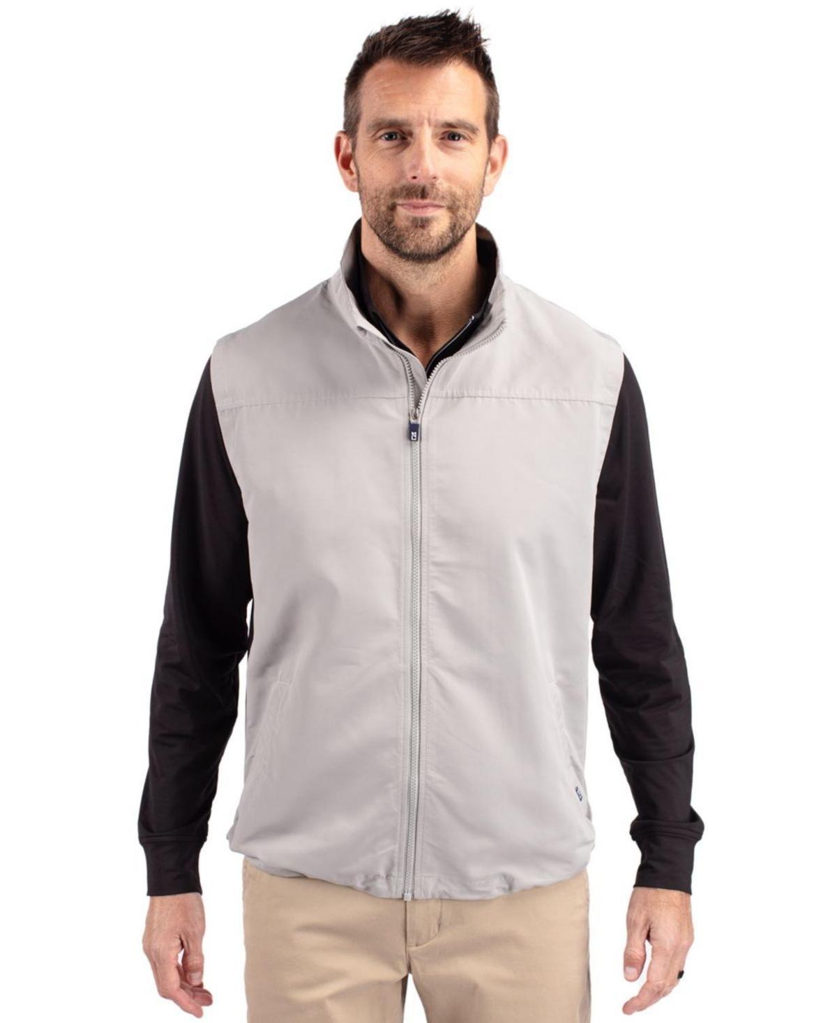 Cutter & Buck Mens Charter Eco Full-Zip Vest - Black Product Image