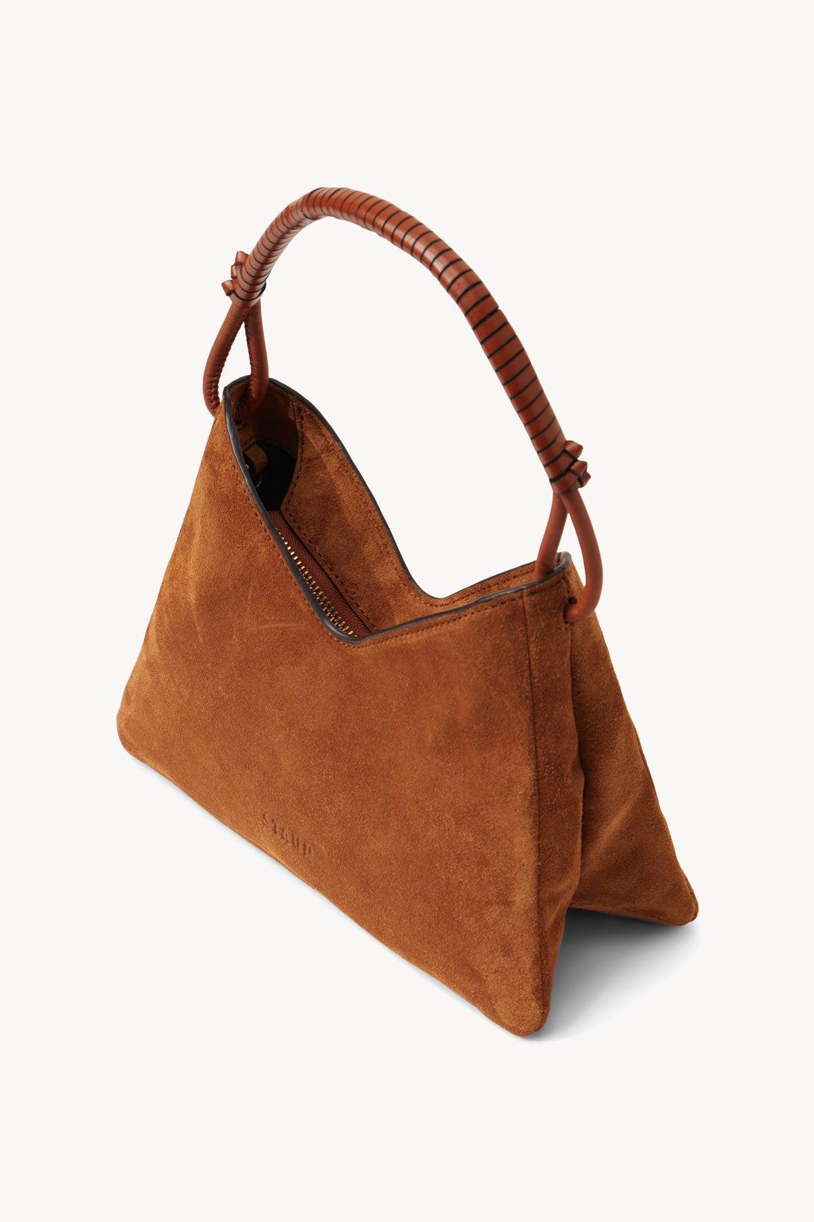 VALERIE SHOULDER BAG | TAN SUEDE Product Image