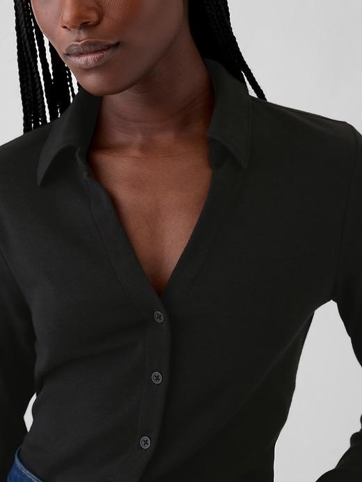 Modern Button-Down Shirt Product Image