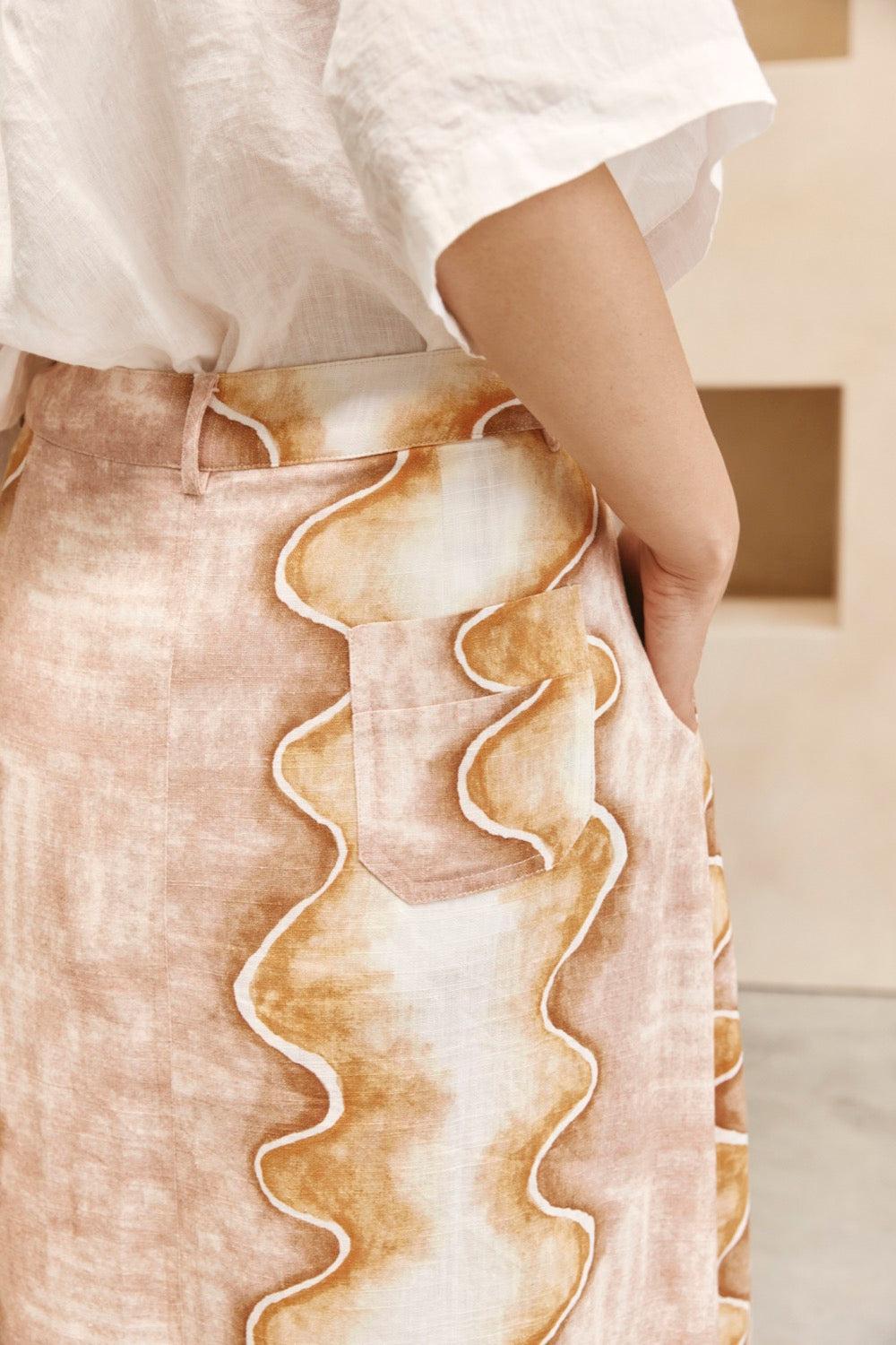 Marlowe Midi Dress Matelassé Product Image