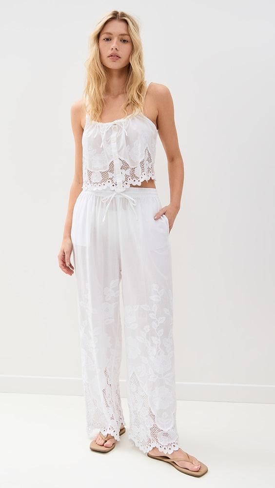 Vitamin A Flora Broderie Tank | Shopbop Product Image