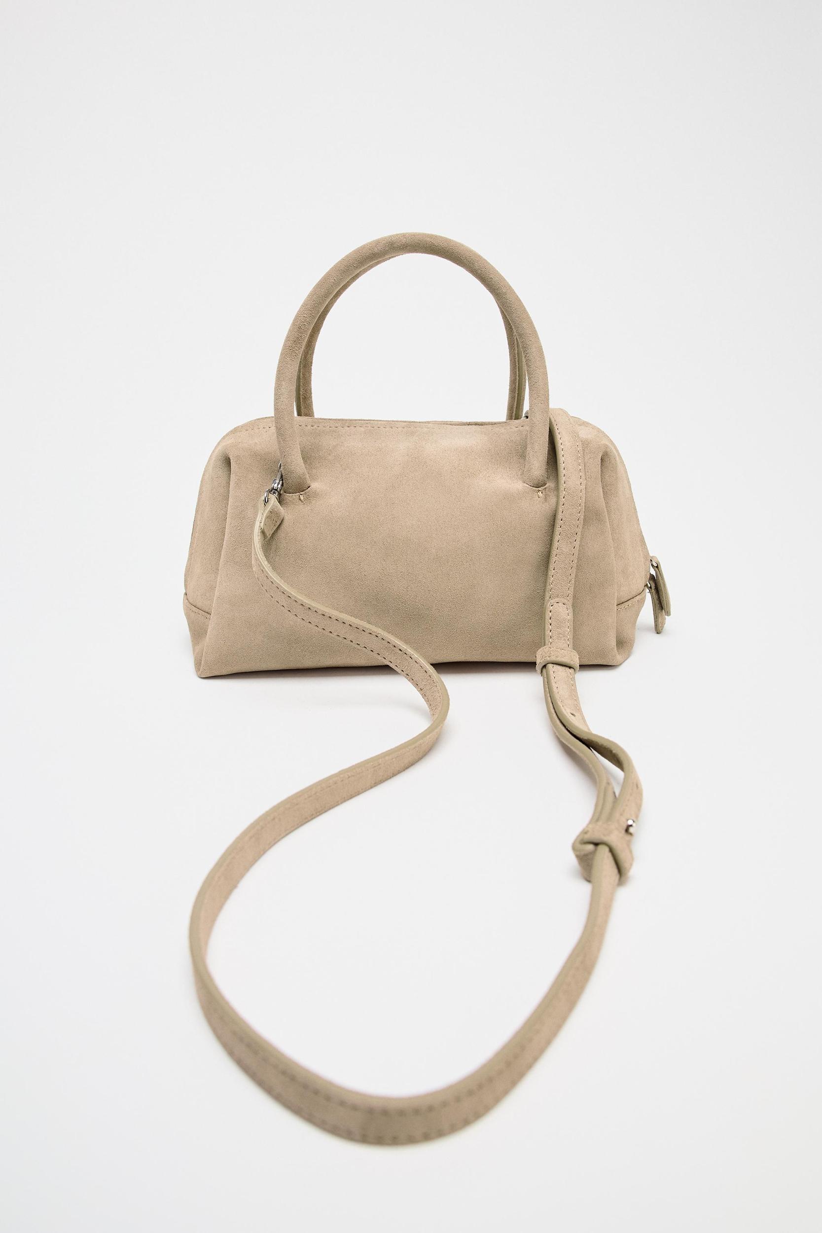 SPLIT LEATHER BOWLING BAG Product Image