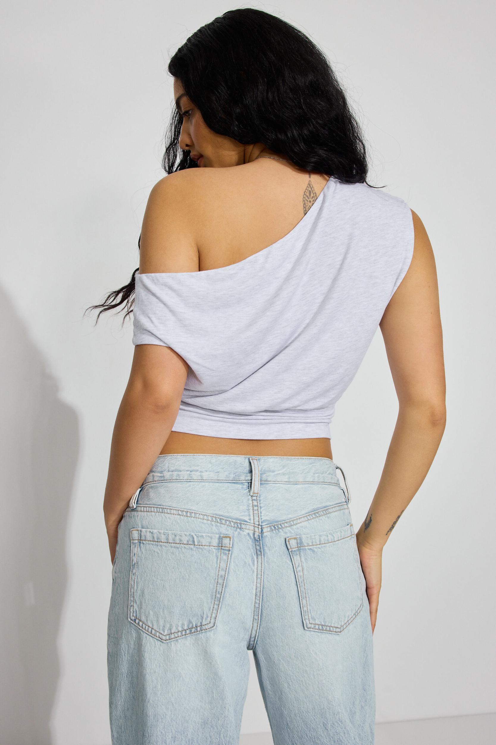 Sleek Plunge Halter Top Product Image
