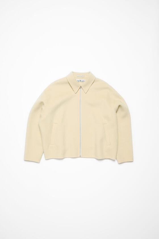 Wool zipper jacket Product Image